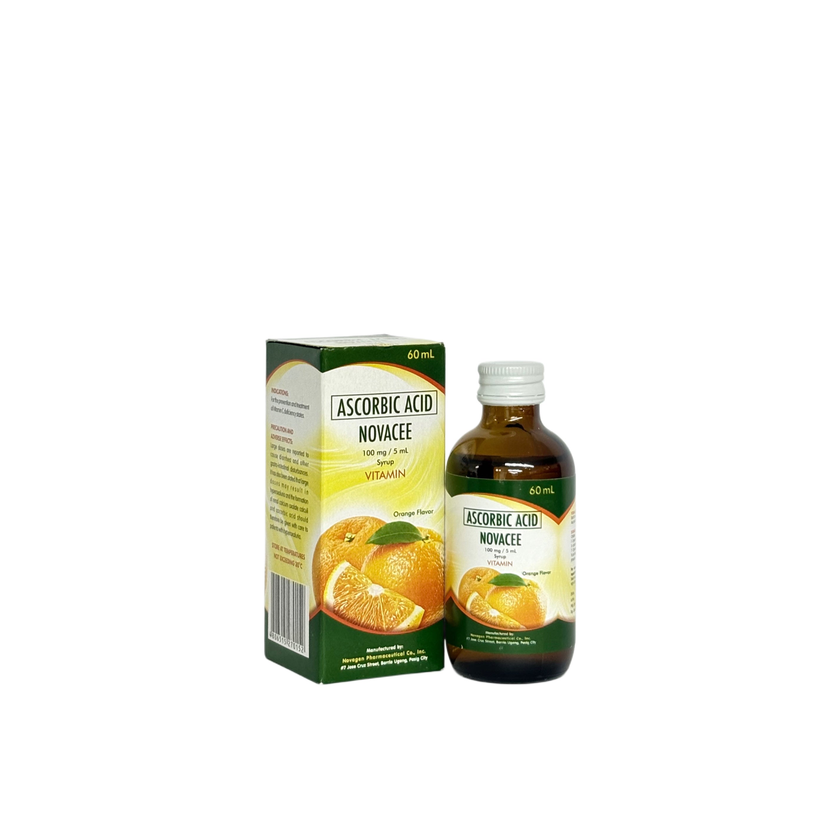 Ascorbic Acid 100mg/60ml (Novacee)