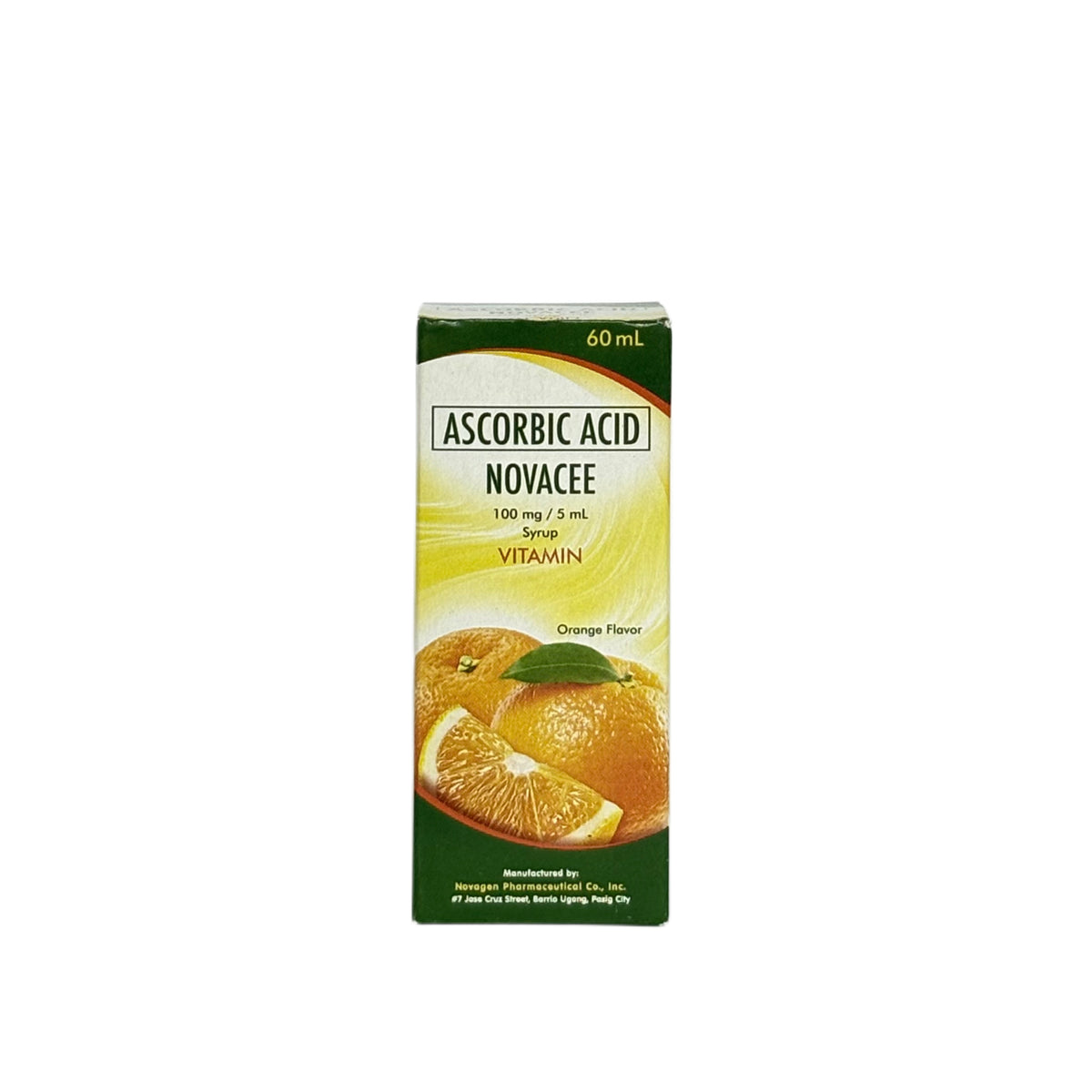 Ascorbic Acid 100mg/60ml (Novacee)