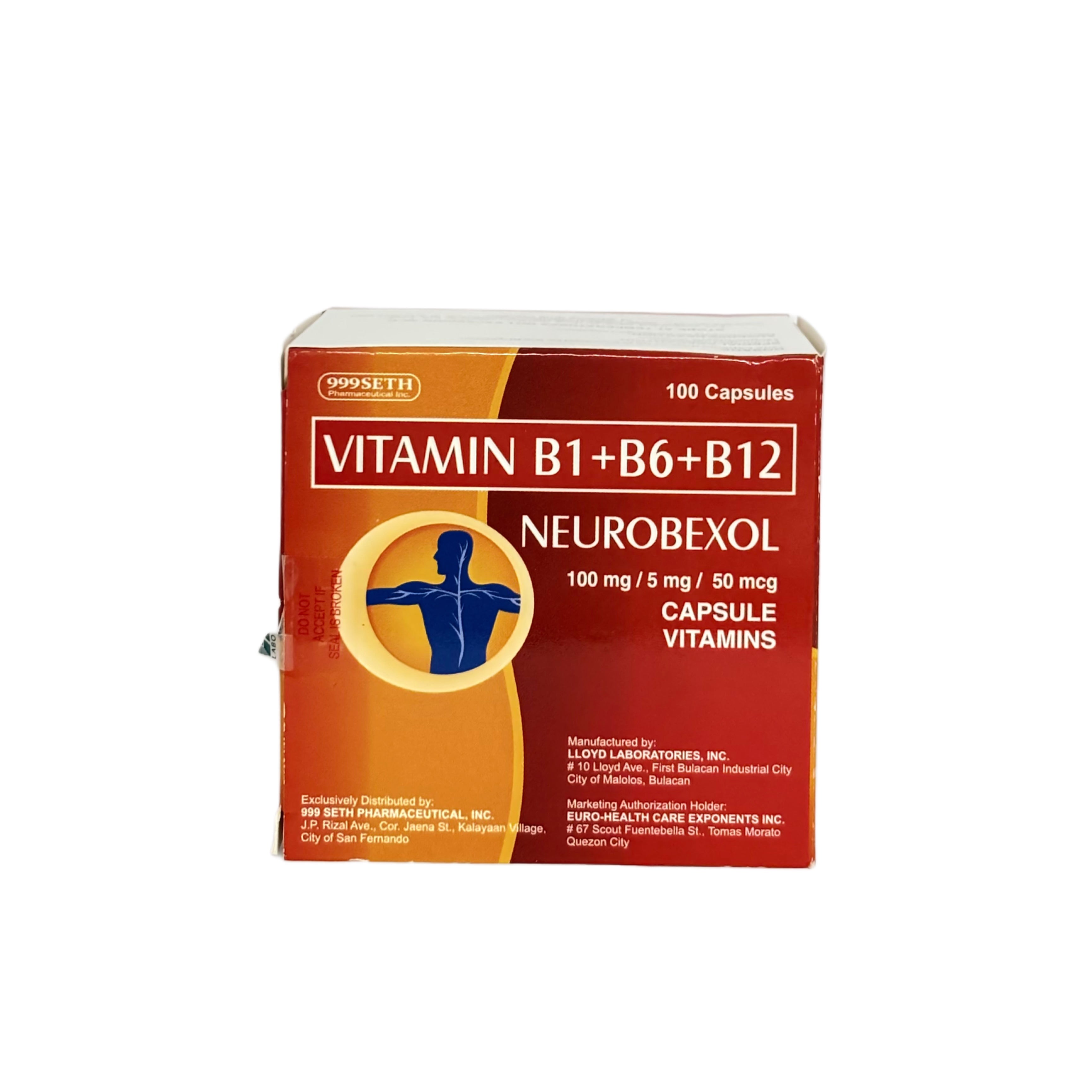 Vitamin B1 + B6 + B12 (Neurobexol)