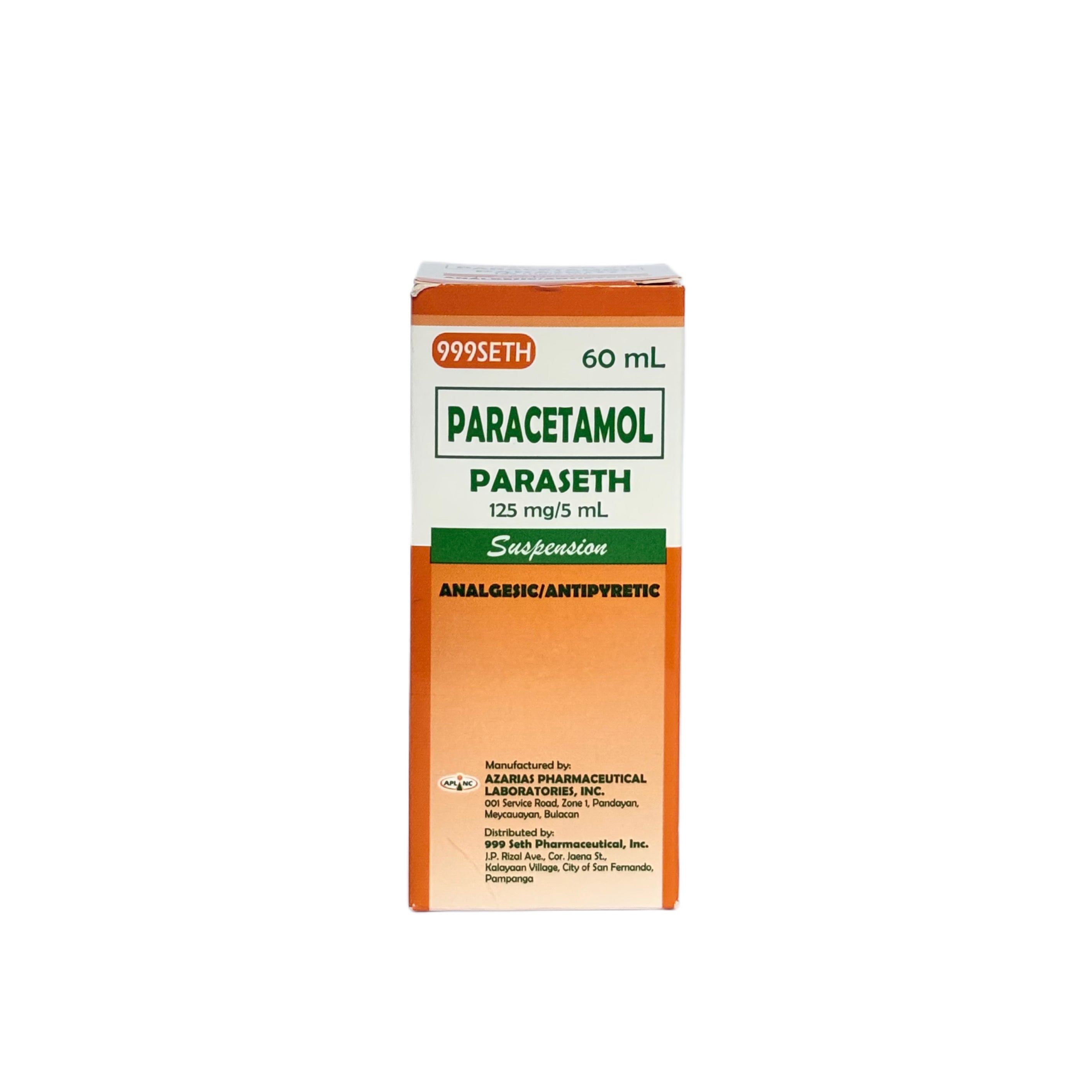 Paracetamol 125mg/60ml (Paraseth)