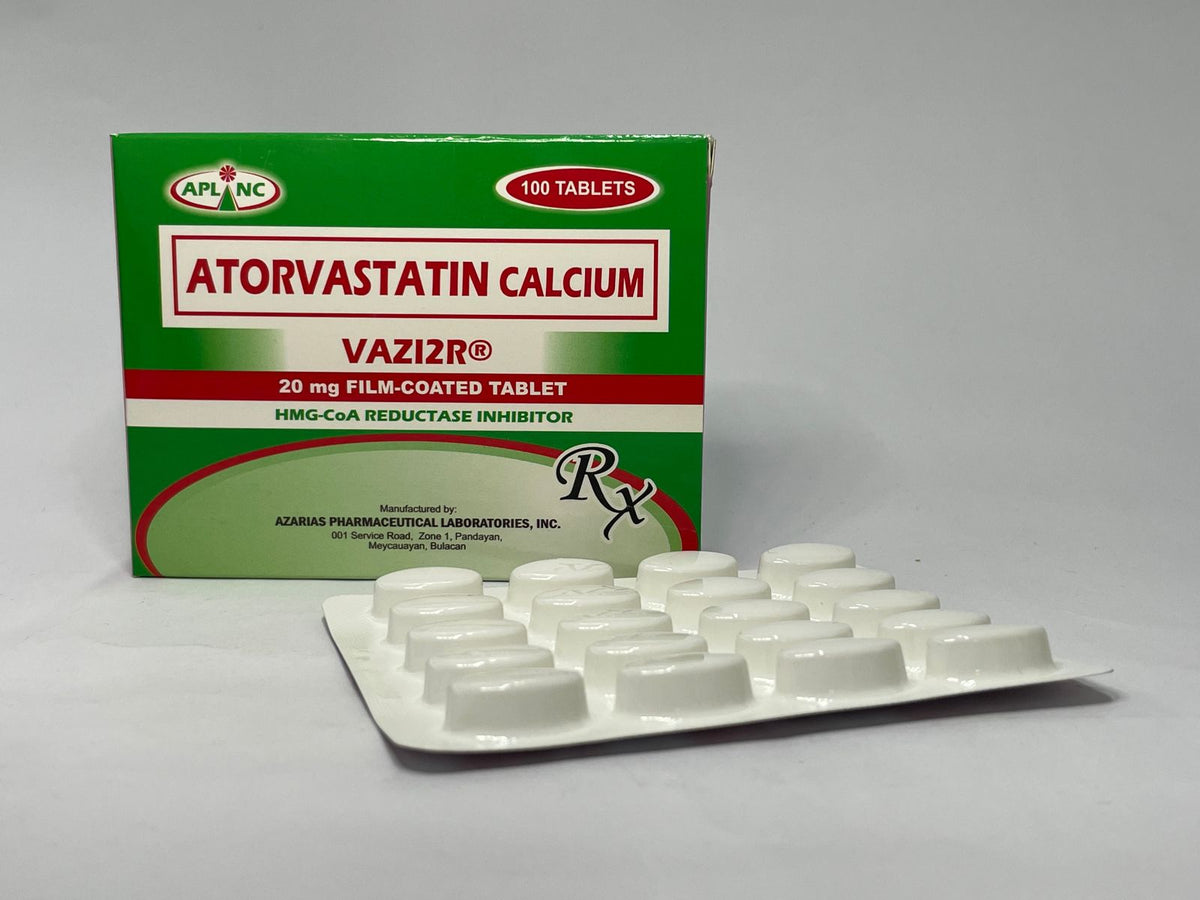 ATORVASTATIN Vaz12r 20mg