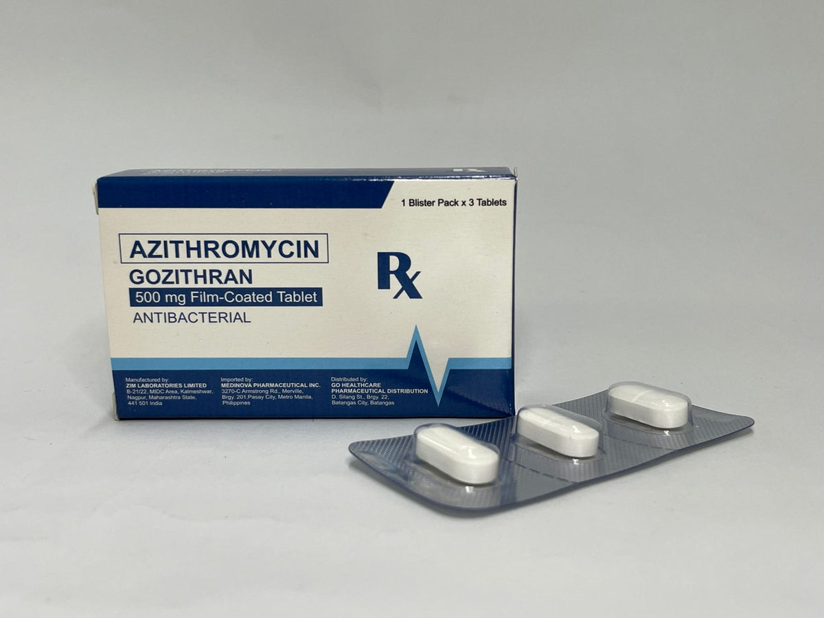 AZITHROMYCIN Gozithran 500mg