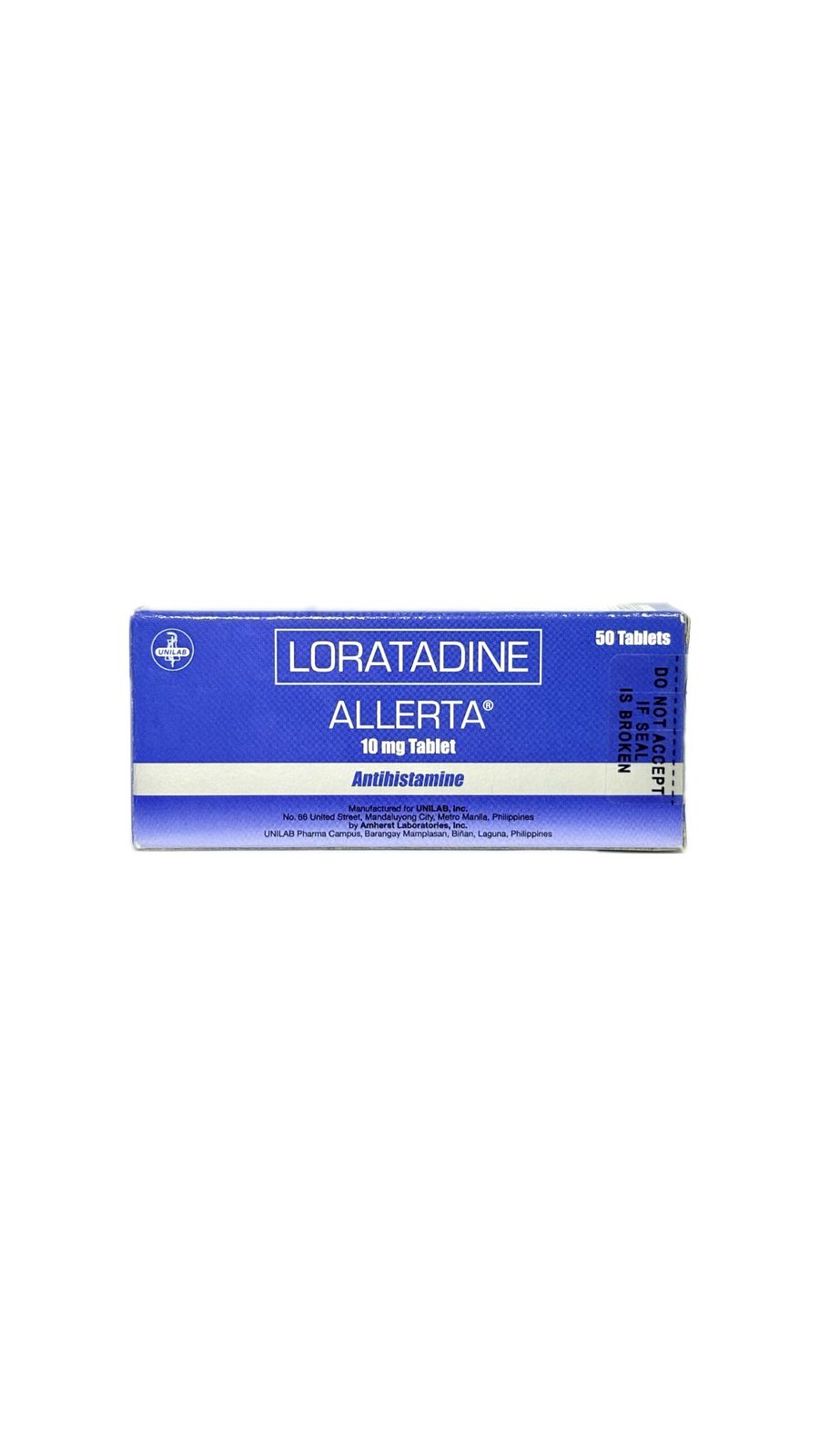 Loratadine ALLERTA 10MG TAB 50