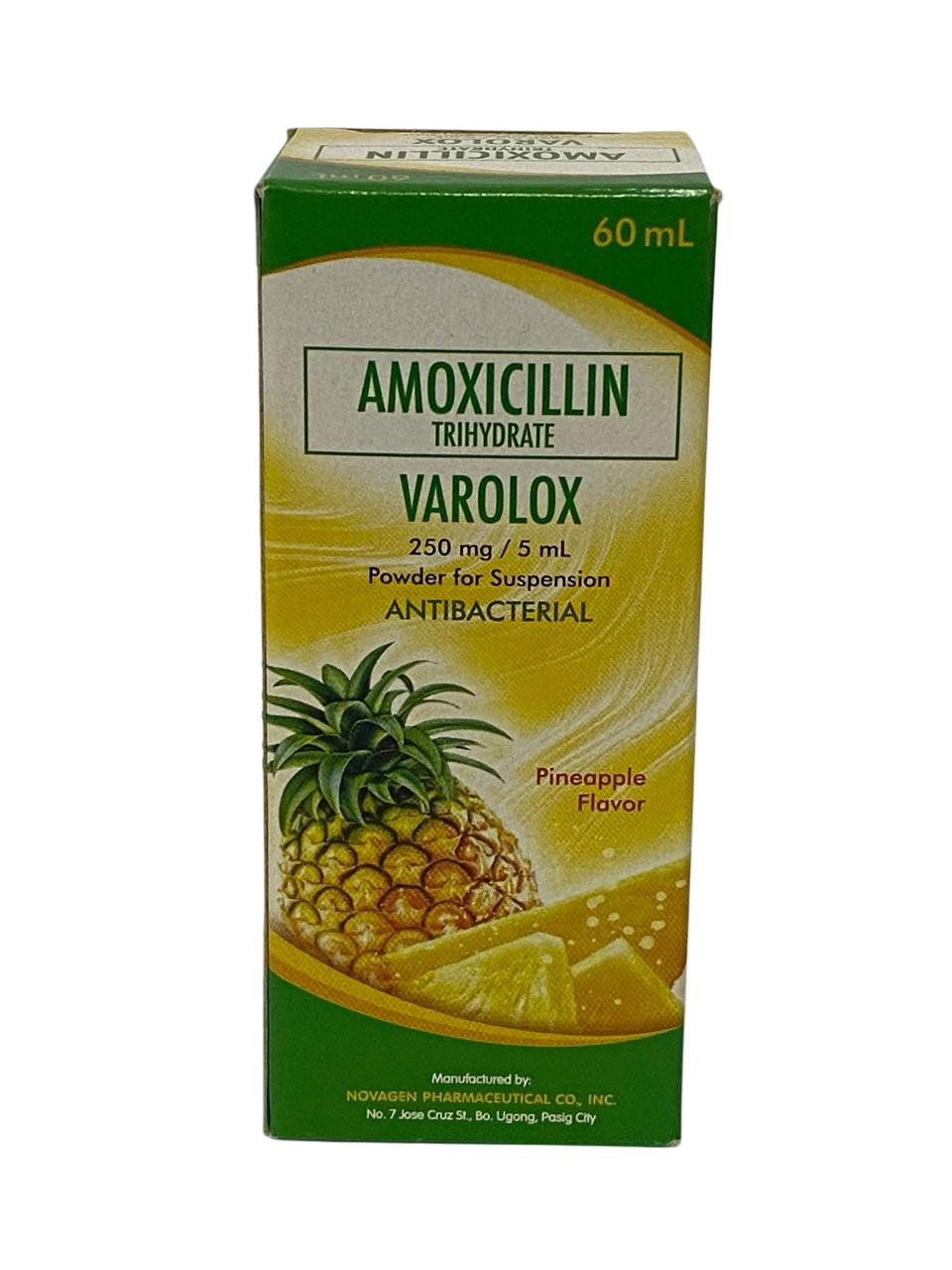 Amoxicillin 250mg/60ml (Varolox)