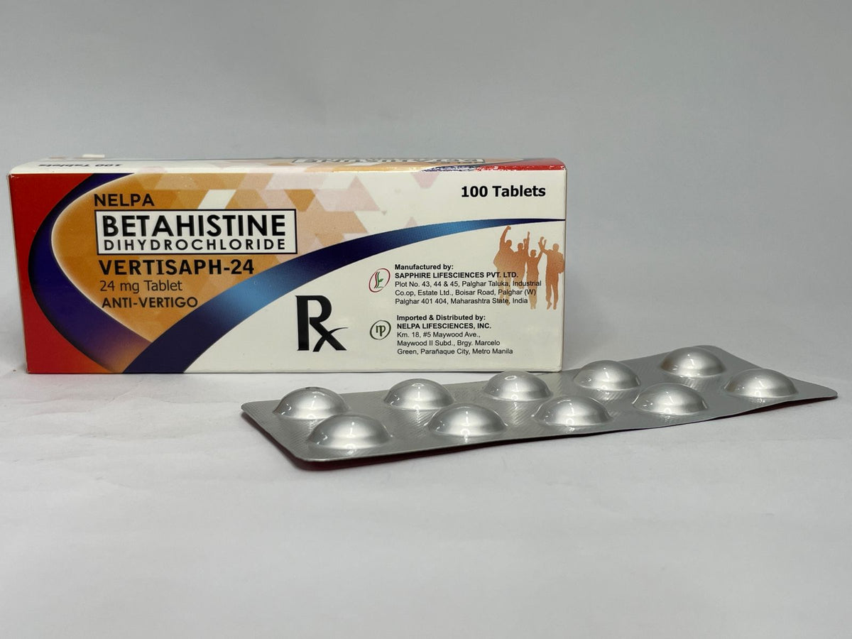 Vertisaph BETAHISTINE Vertisaph - 24 24mg – Pharmaplus Aid