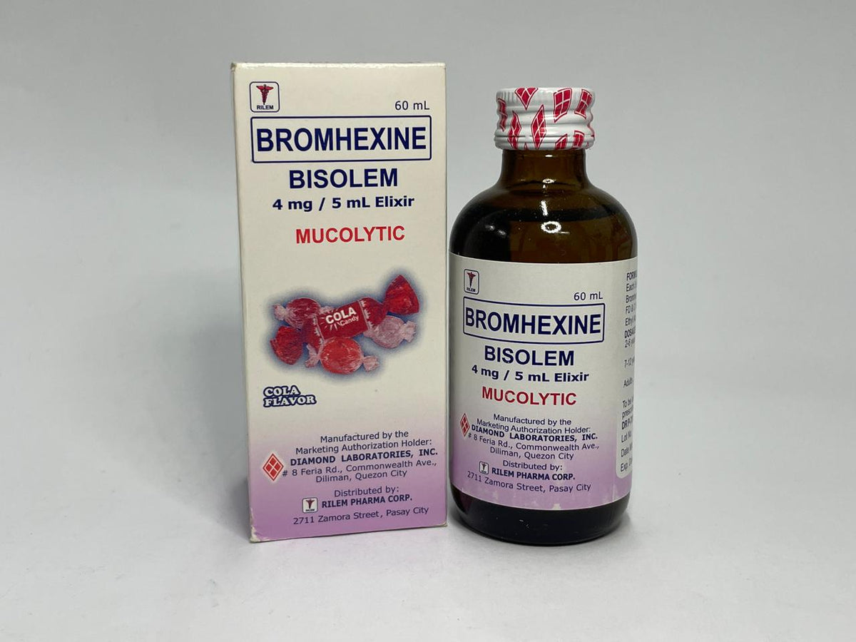 BROMHEXINE Bisolem 4mg/60ml