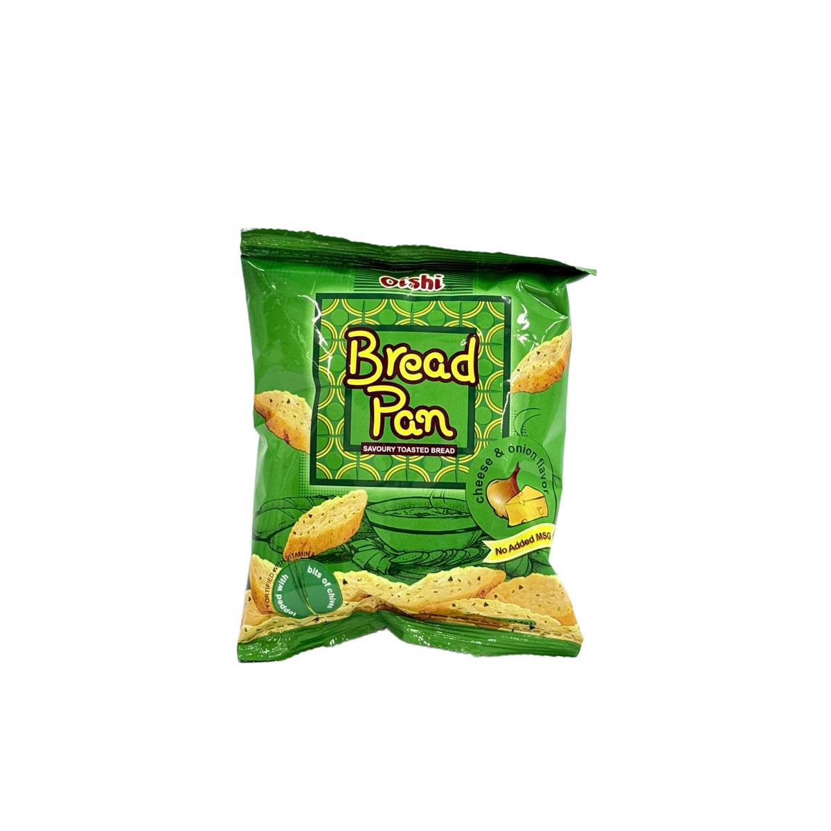 Oishi Breadpan Cheese and Onion (Green) 24 g