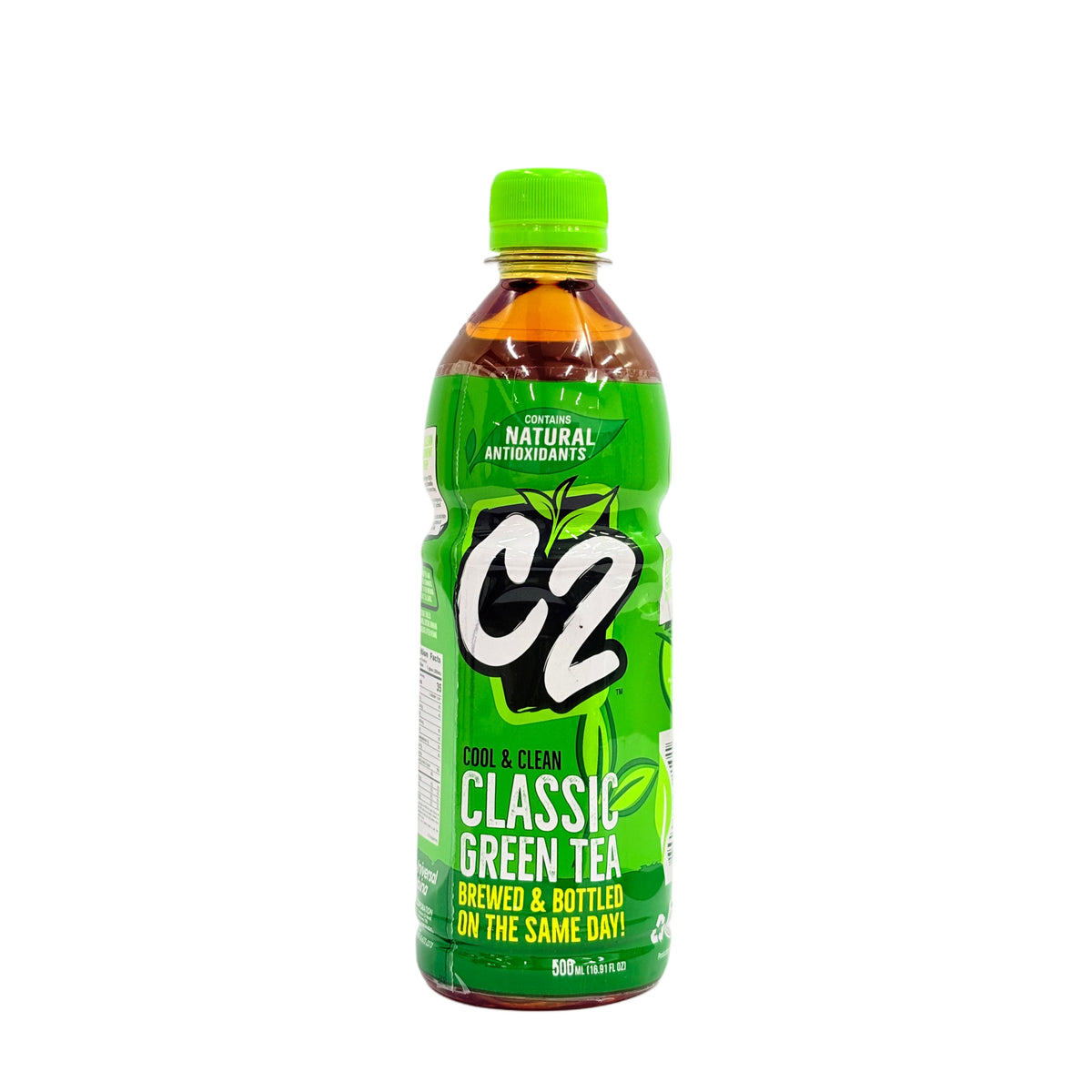 C2 Green Tea Plain 500 mL
