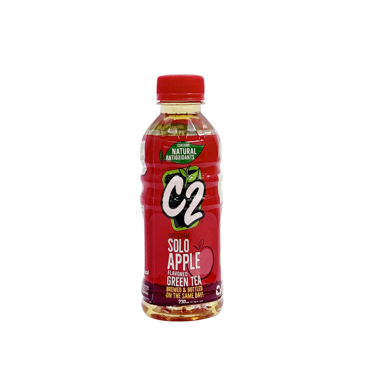 C2 Green Tea Apple Solo 230 mL