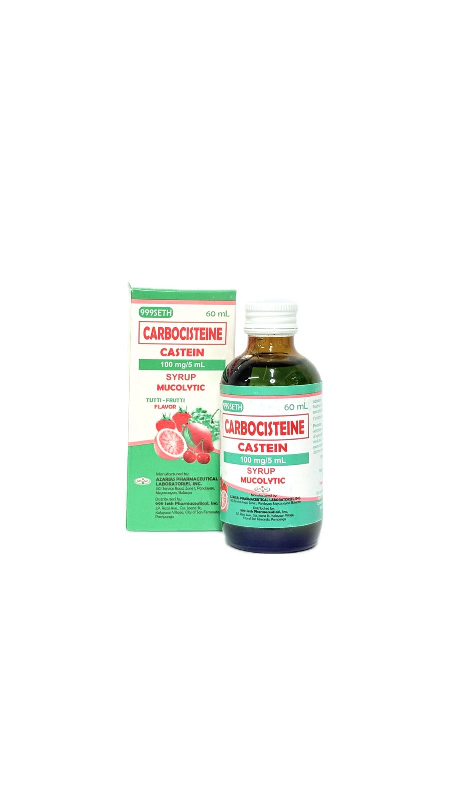 Carbocisteine 100mg/60ml (Castein)