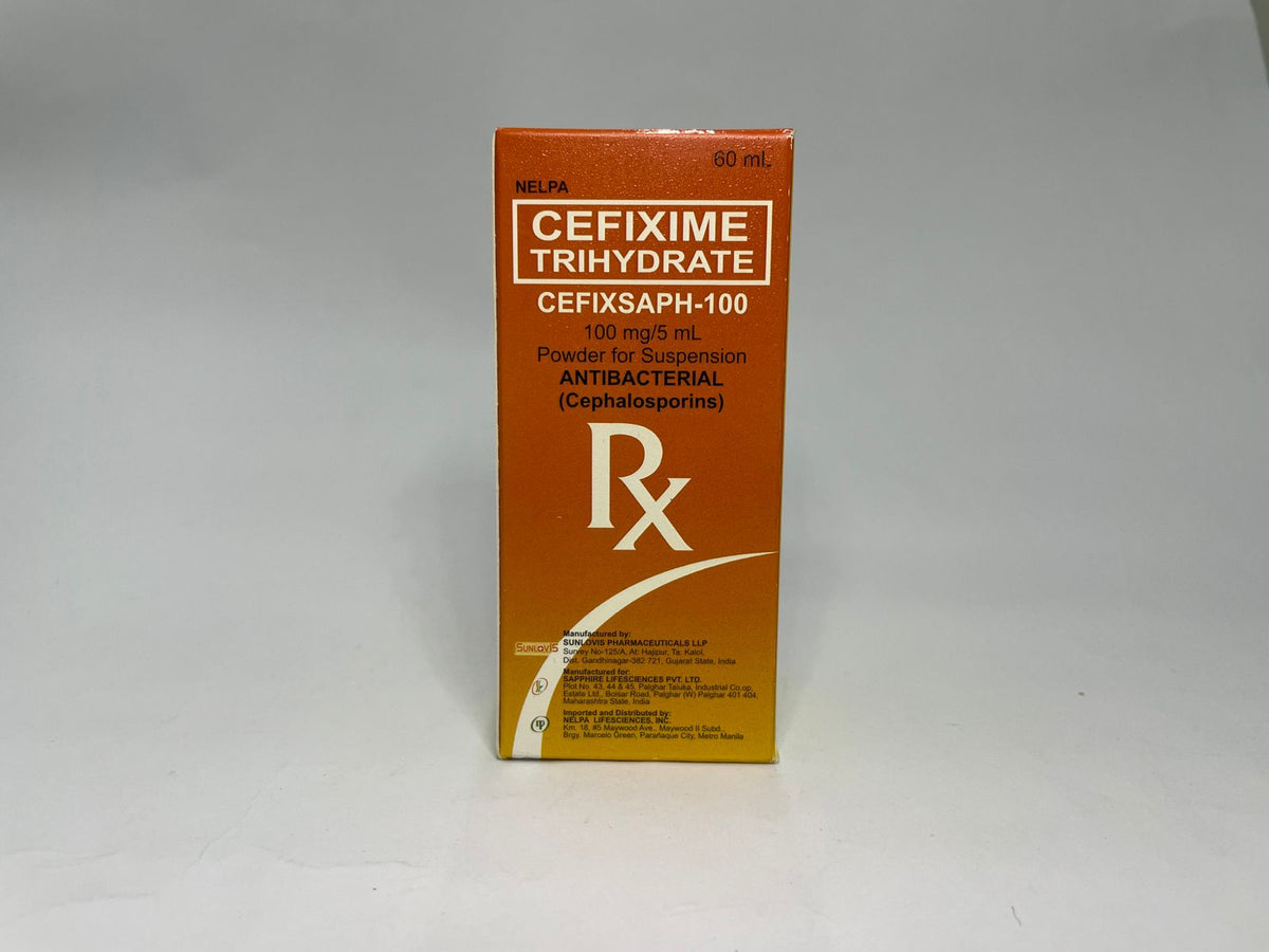 CEFIXIME Cefixsaph - 100 100mg/60ml