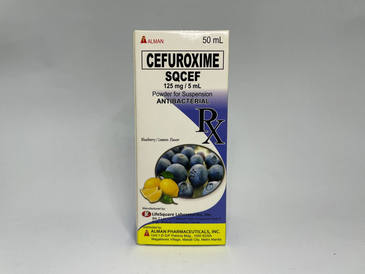 CEFUROXIME Sqcef 125/5ml