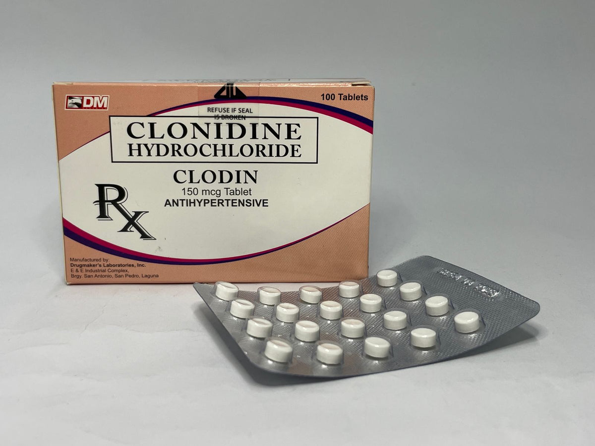 CLONIDINE Clodin 150mcg