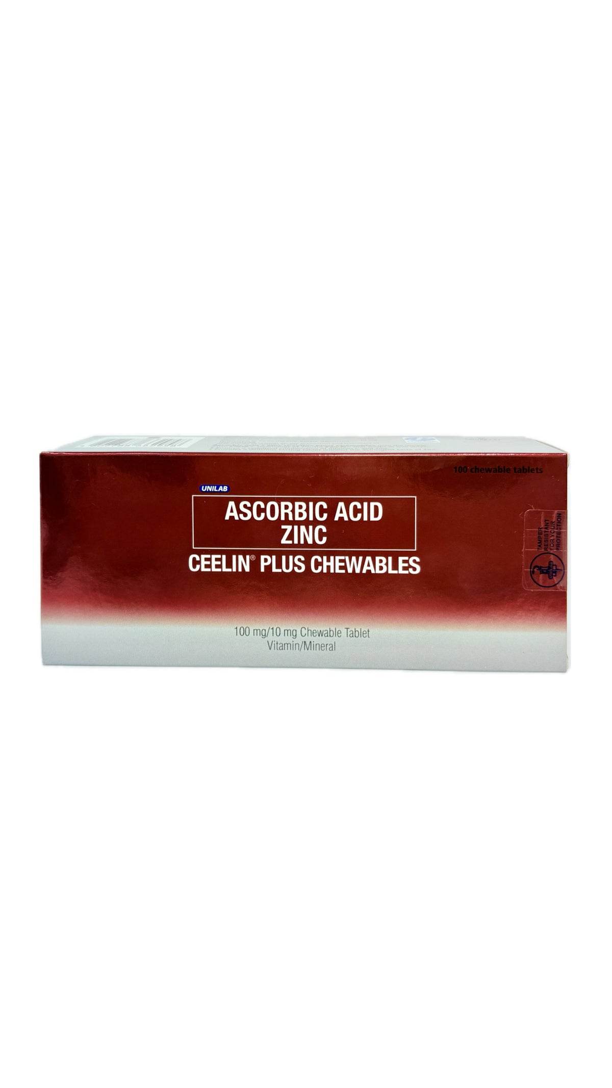 Ascorbic acid + Zinc CEELIN PLUS 10MG 10MG TAB 100