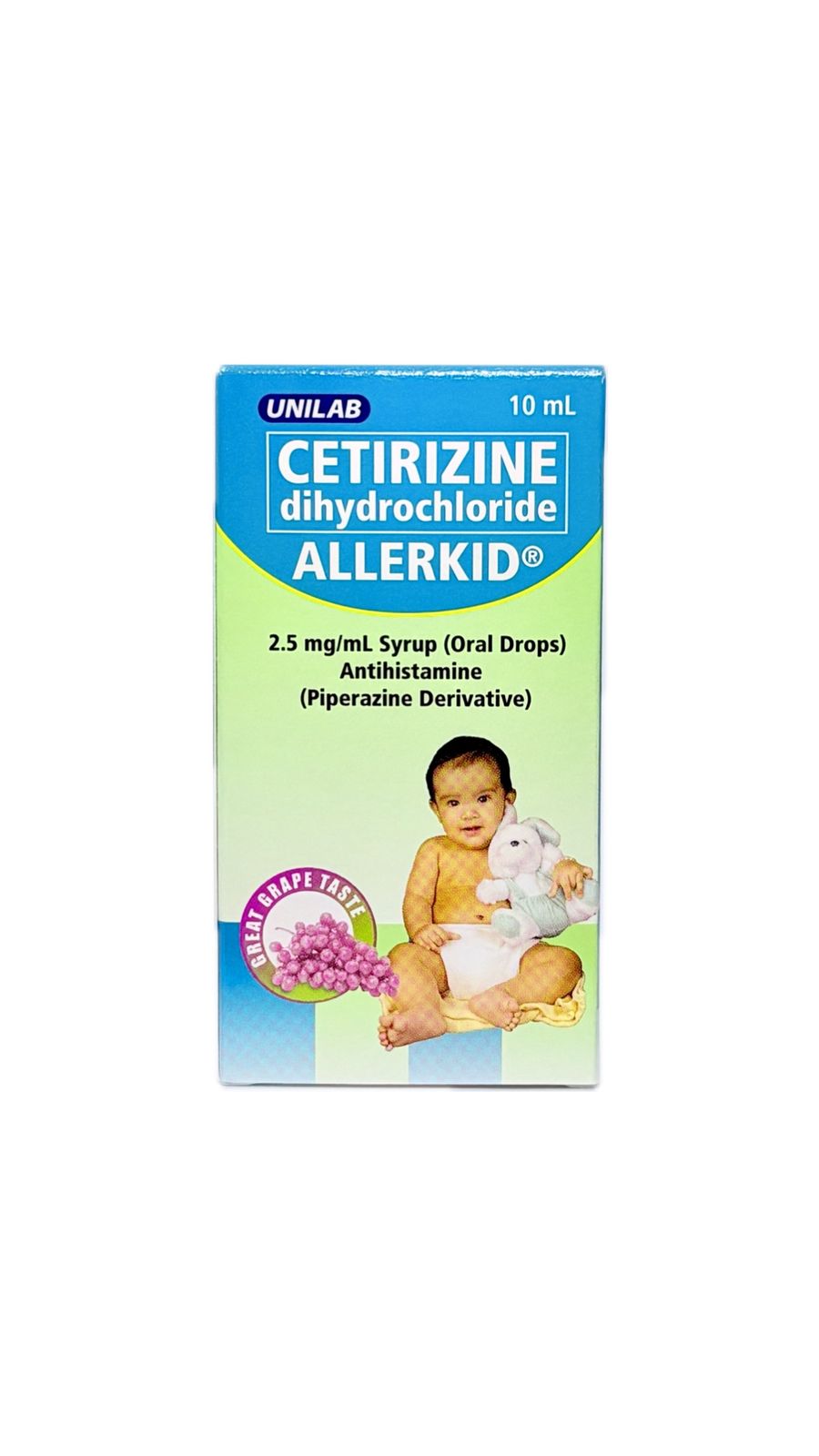 Cetirizine Dihydrochloride ALLERKID 2.5mg DRP 10ml