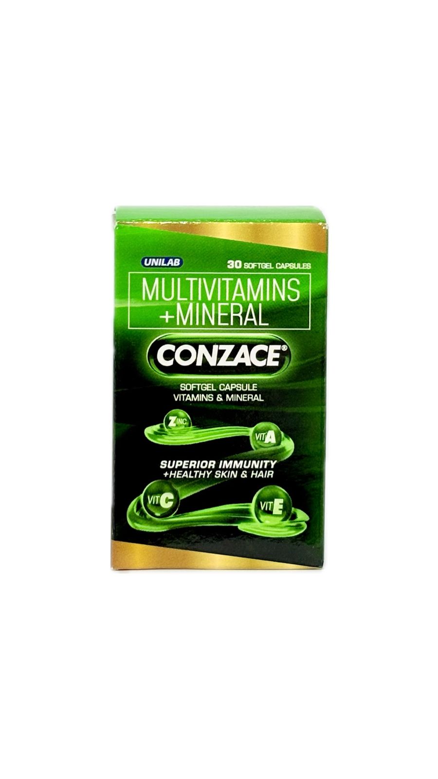 Multivitamins + Minerals 30's bottle (CONZACE)