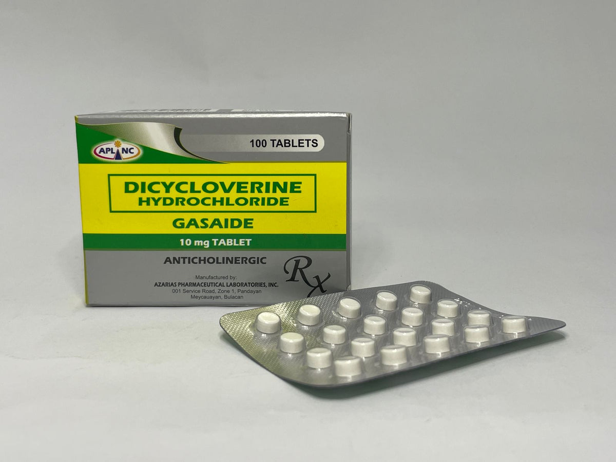 DICYCLOVERINE Gasaide 10mg