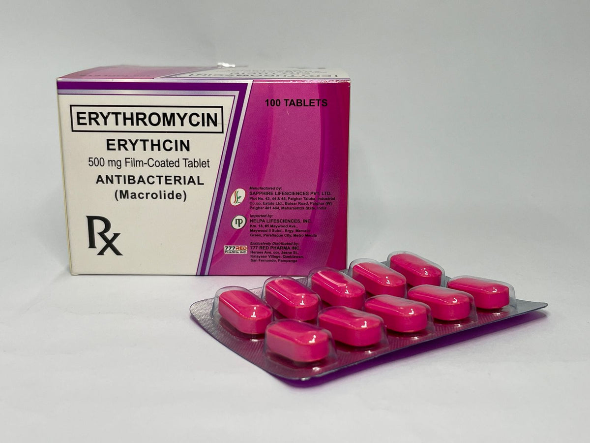 ERYTHROMYCIN Erythcin 500mg