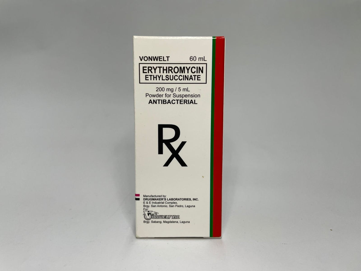 ERYTHROMYCIN Vonwelt 200mg/60ml