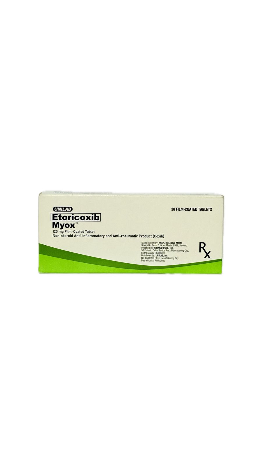 Etoricoxib 120mg tablet (MYOX)