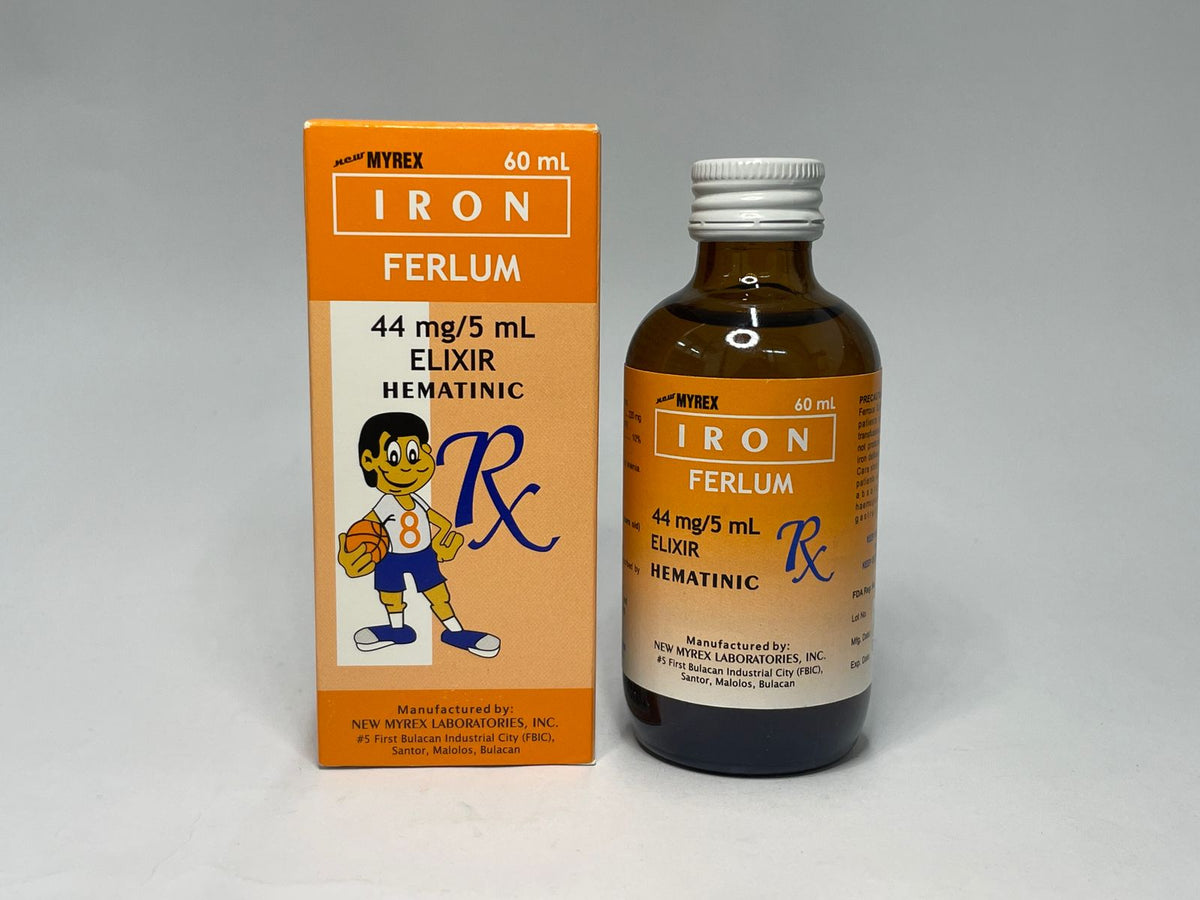 FERROUS SULFATE Ferlum 44mg/60ml