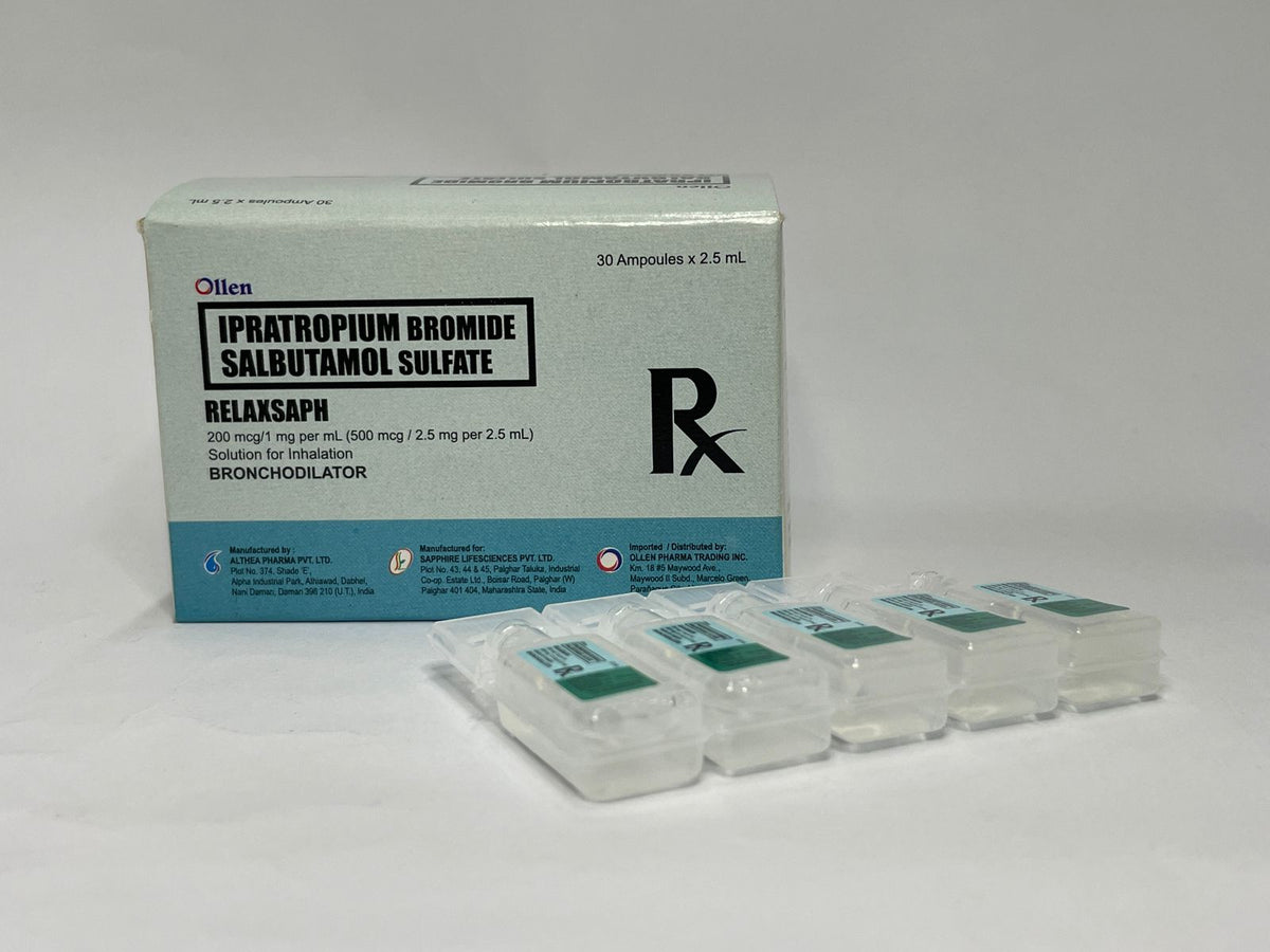 IPRATROPIUM + SALBUTAMOL Relaxsaph