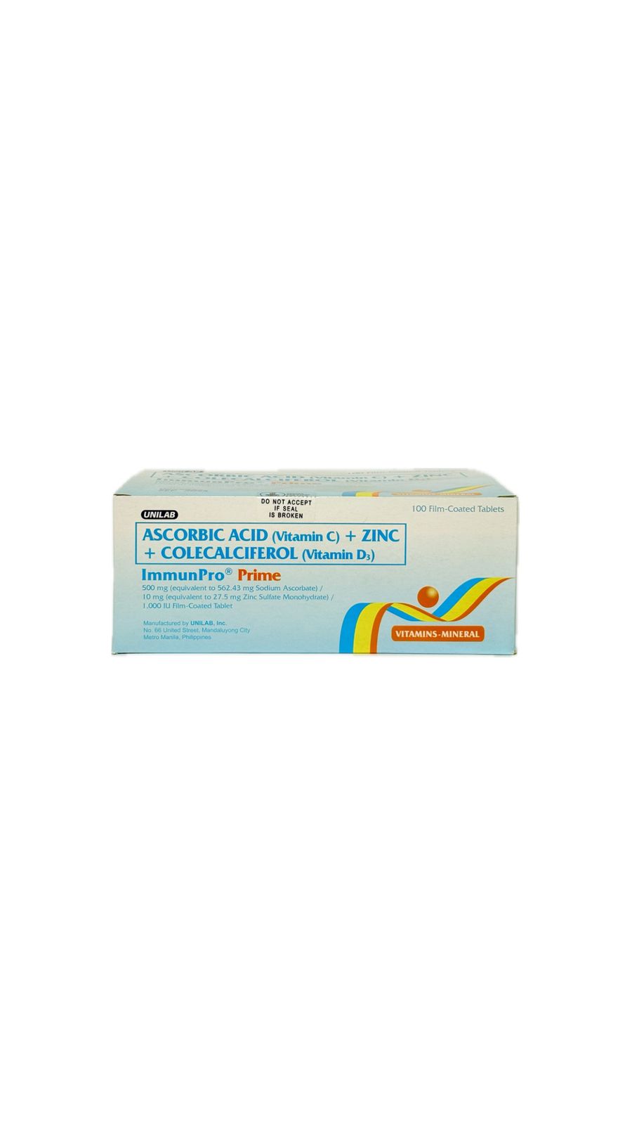 Ascorbic Acid + Zinc + Cholecalciferol cap (IMMUNPRO PRIME)
