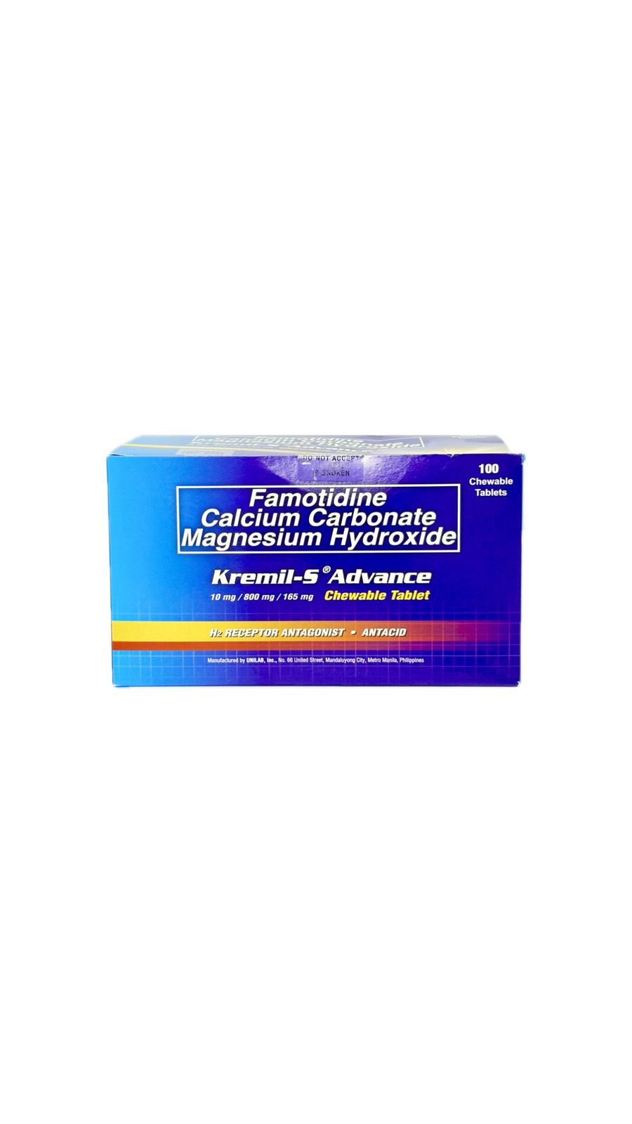 Famotidine + Calc. Carb. + Magnesium (KREMIL-S ADVANCE)