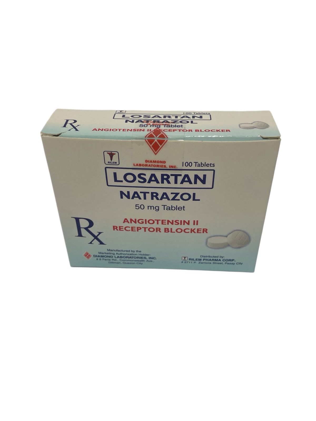 Losartan 50mg (Natrazol)