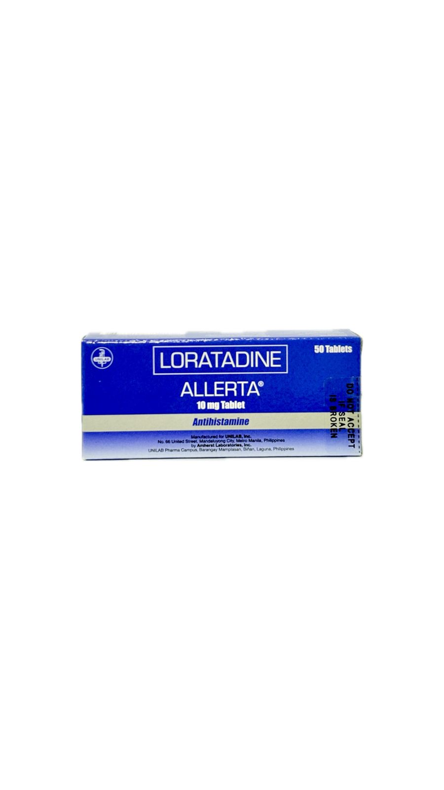 Loratadine 10mg tablet (ALLERTA)