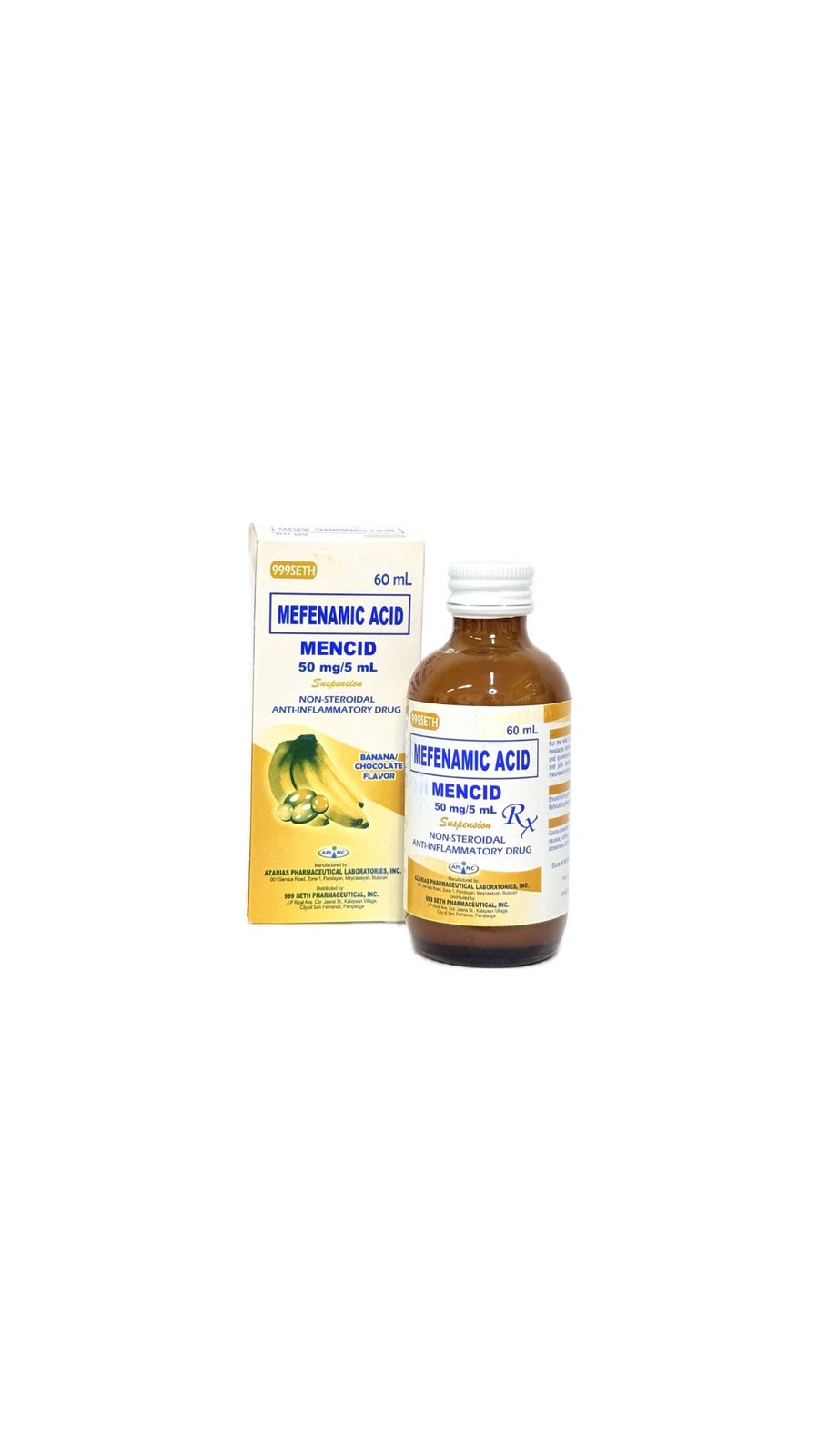 Mefenamic Acid 50mg/60ml (Mencid)