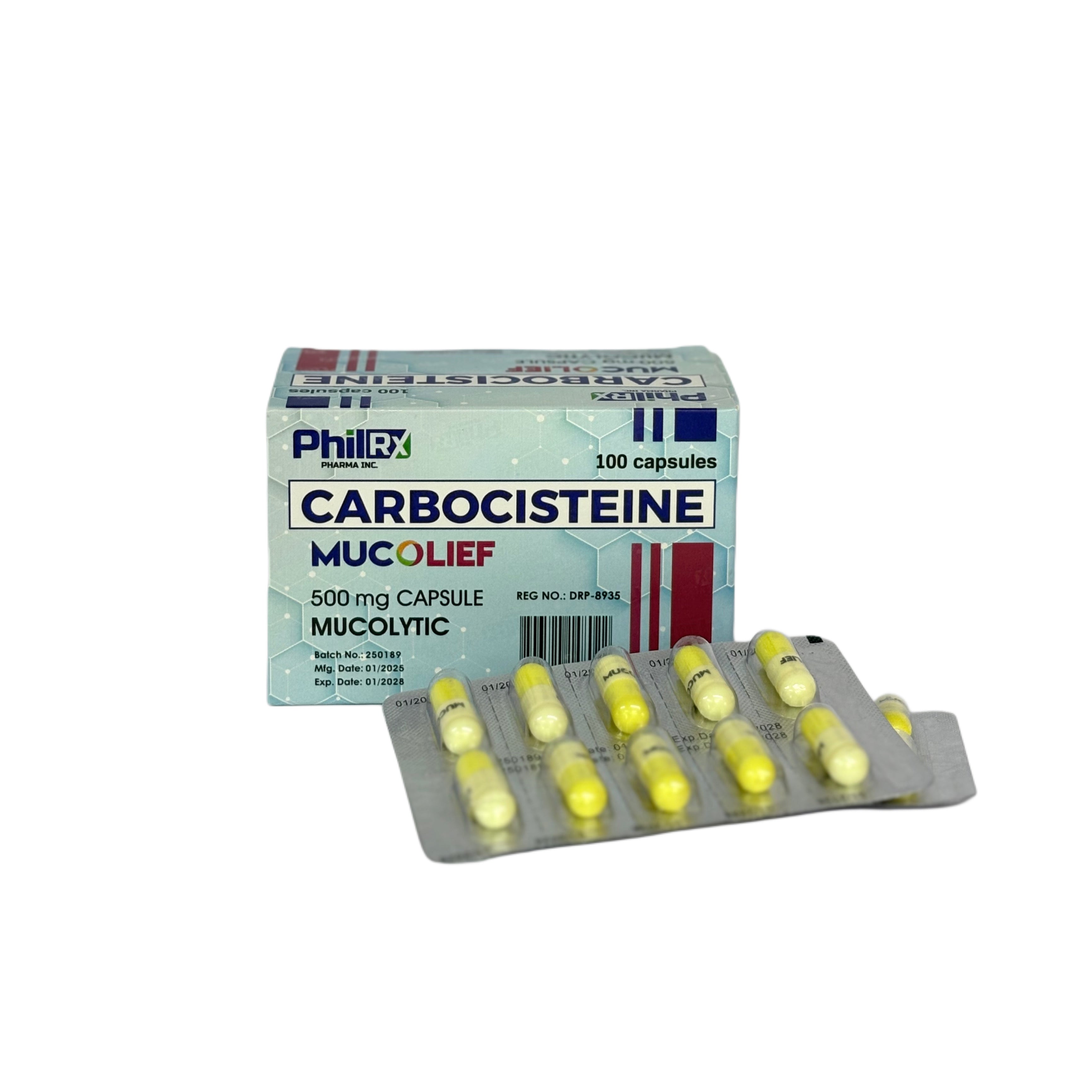 Carbocisteine 500mg (Mucolief)