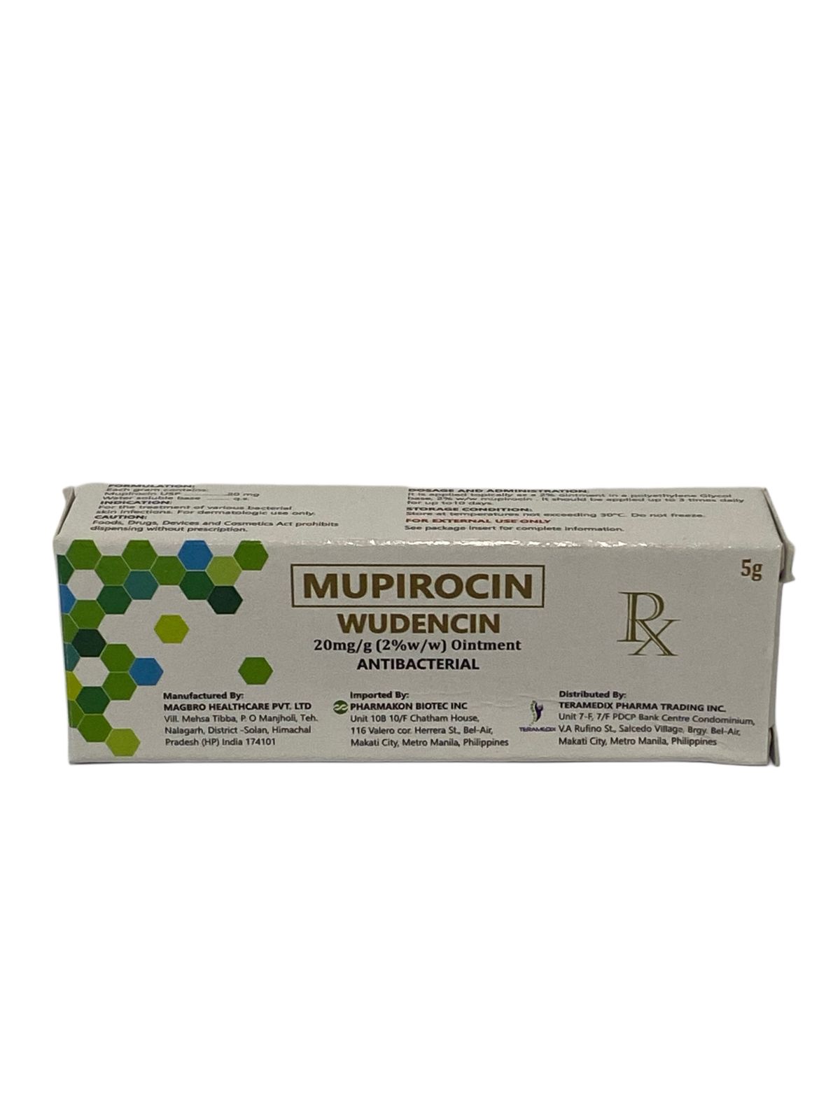MUPIROCIN Wudencin	20mg/g