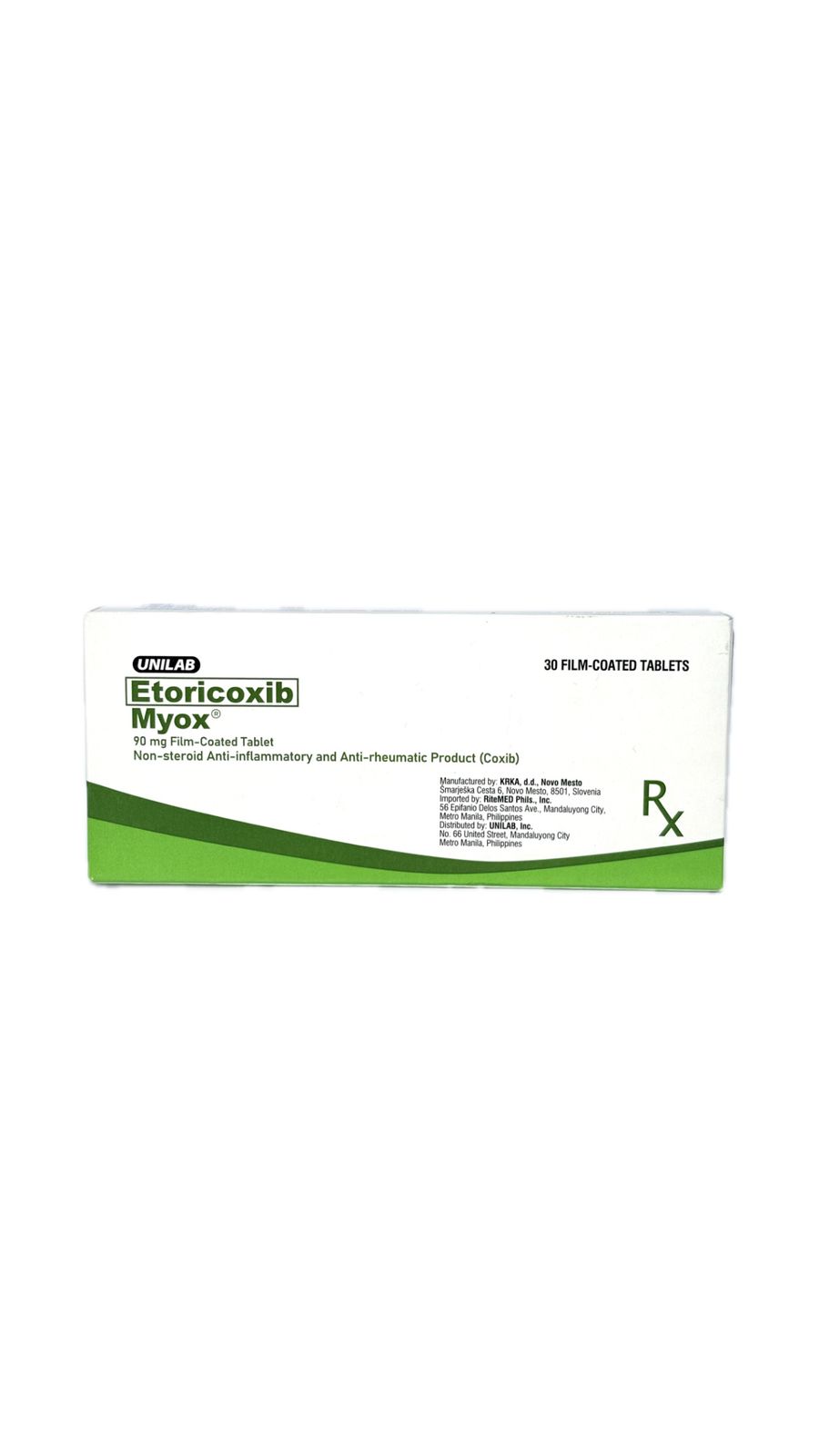 Etoricoxib MYOX 90MG TAB 30