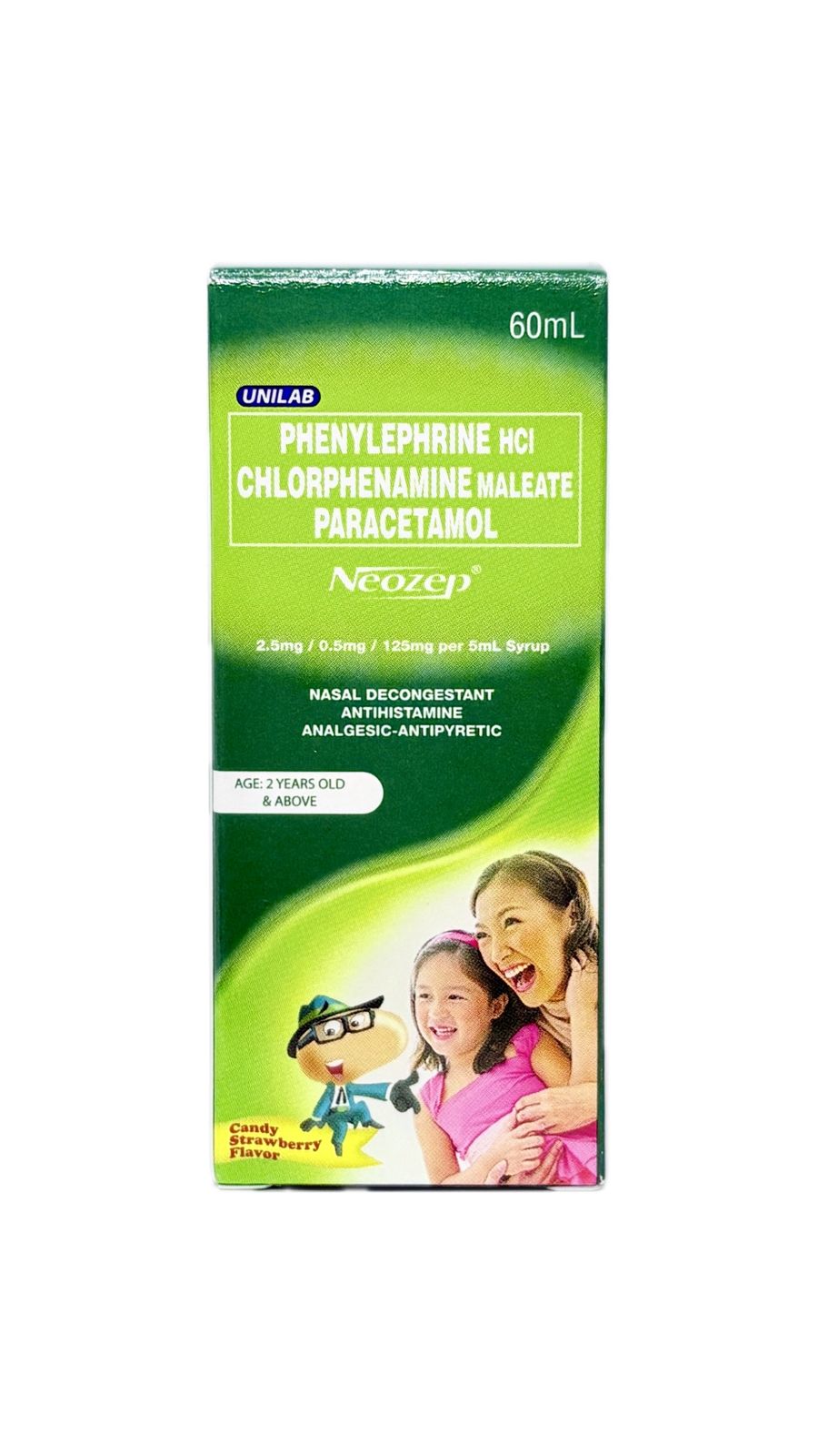 Phenyl + Chlorphe Maleate + Para NEOZEP SYR (REF) SYR 60ML