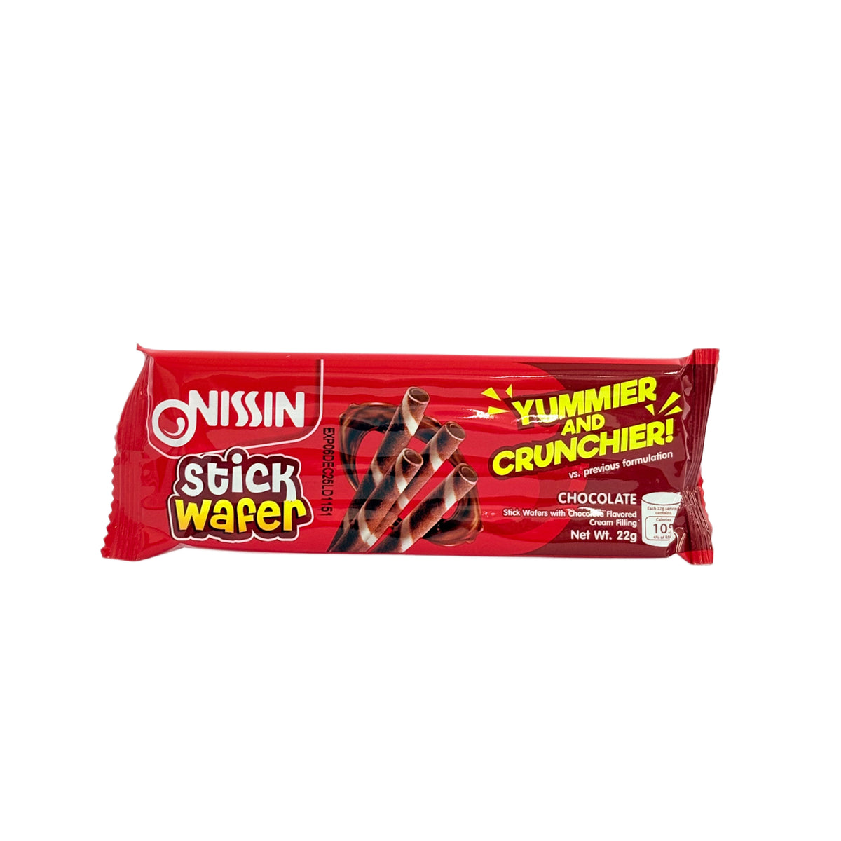 Nissin Wafer Stick Chocolate 22 g