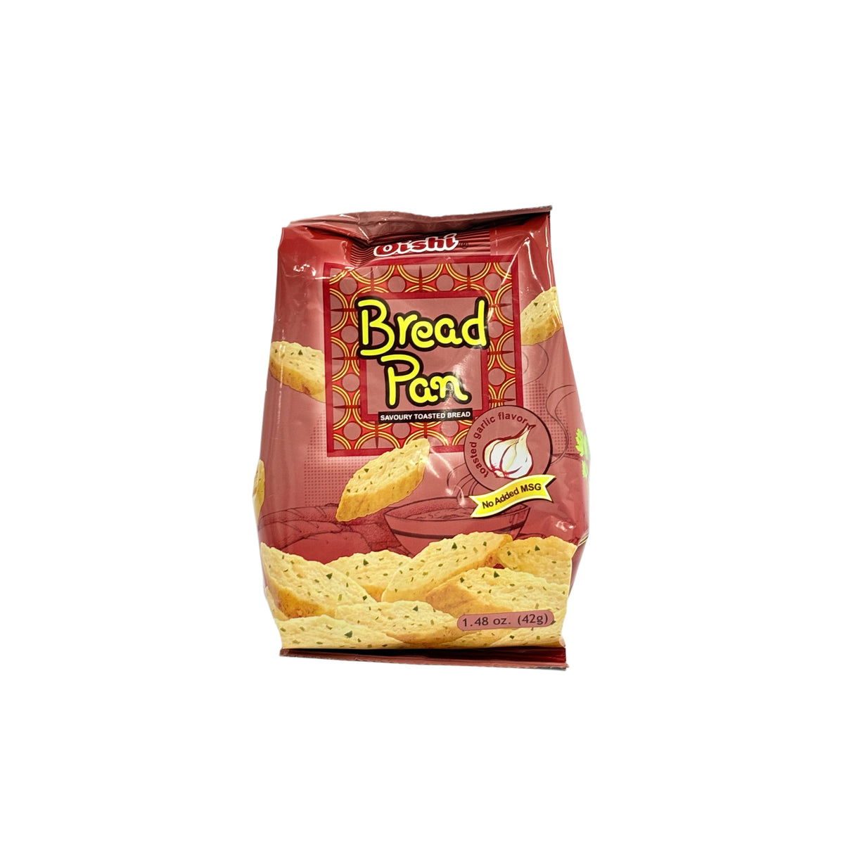 Oishi Breadpan Garlic (Red) 42 g