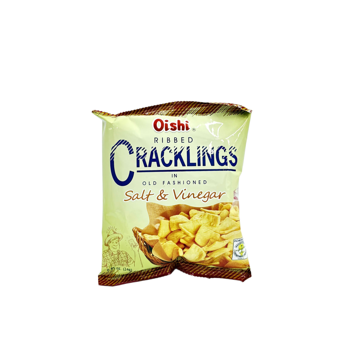 Oishi Crackling Salt and Vinegar 24 g