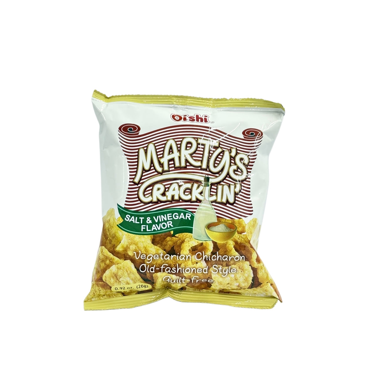 Oishi Marty's Salt and Vinegar (White) 26 g