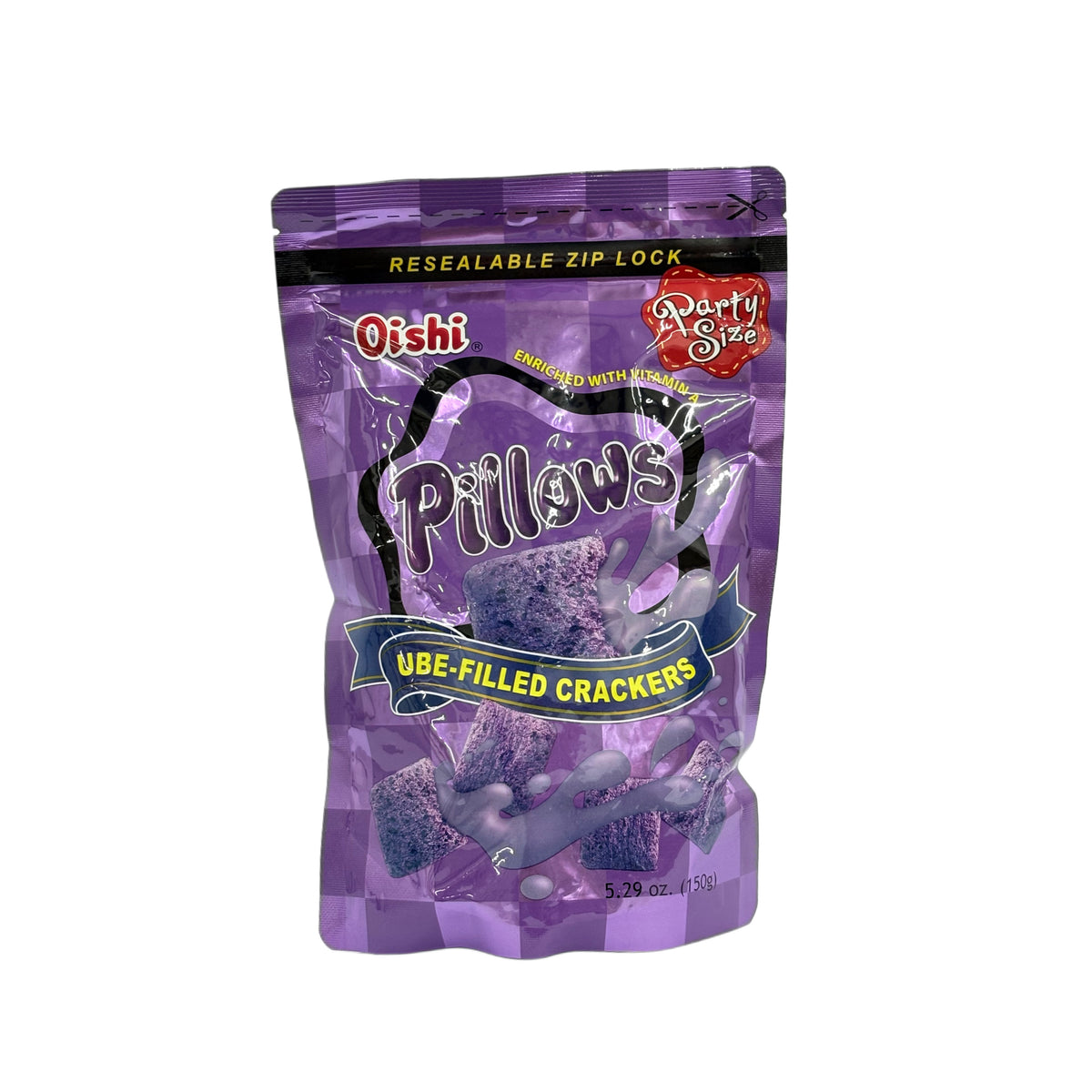 Oishi Pillows Ube (Purple Yam) 150 g