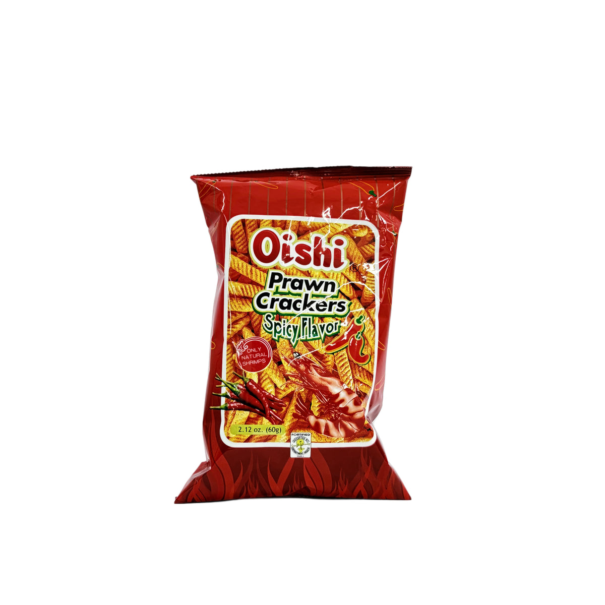 Oishi Prawn Cracker Spicy 60G