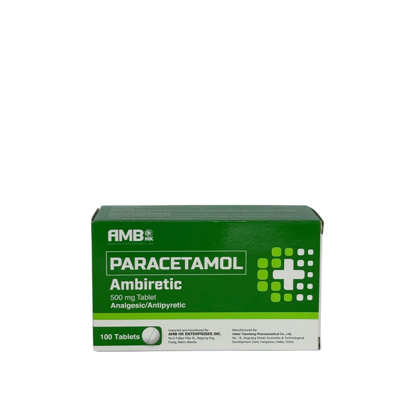 Paracetamol 500mg (Ambiretic)