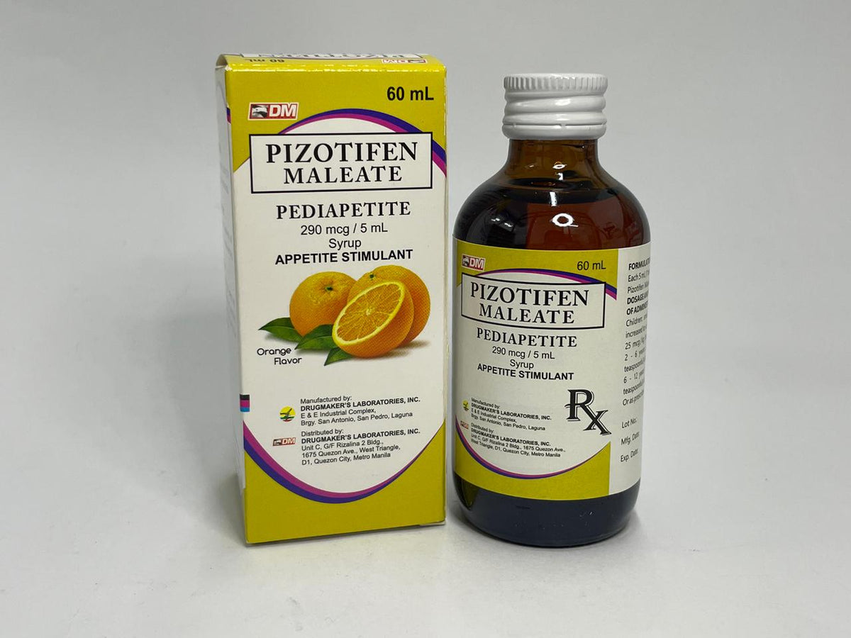 PIZOTIFEN Pediapetite 290mcg/60ml