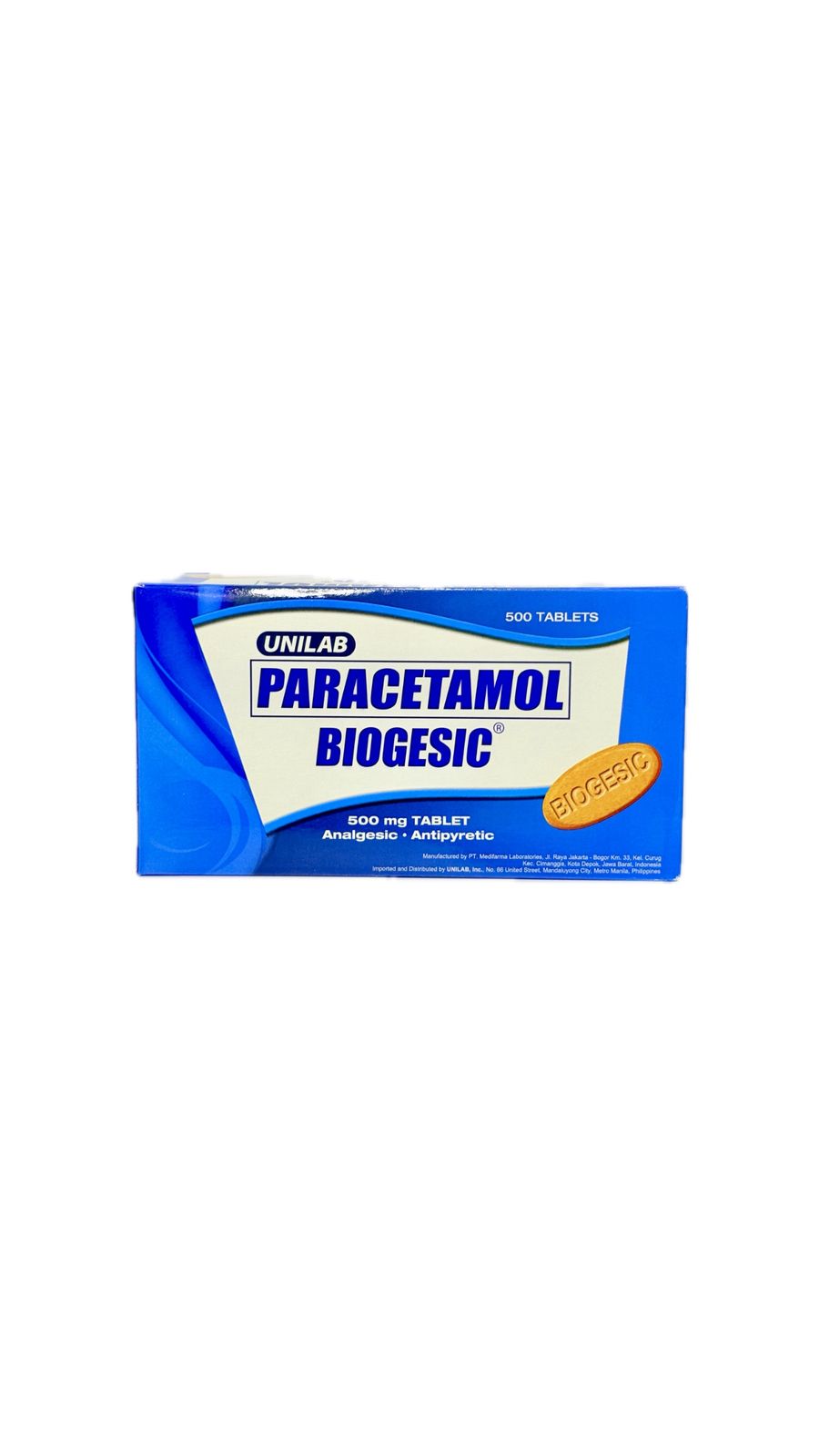 Paracetamol BIOGESIC 500MG CPL 500