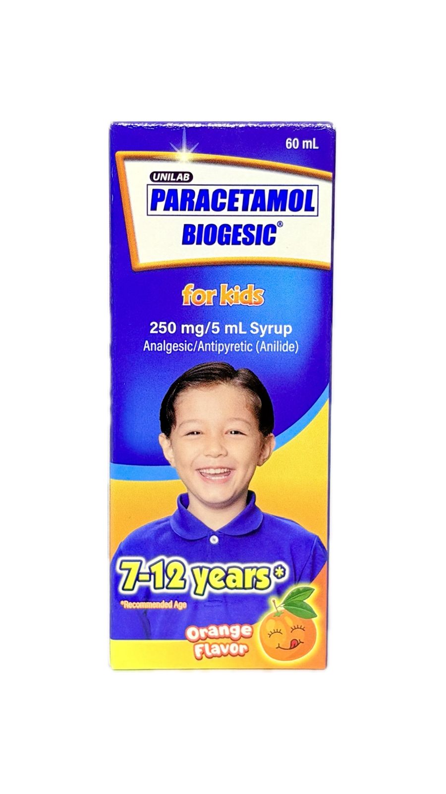 Paracetamol BIOGESIC ORG 250MG SYR 60ML
