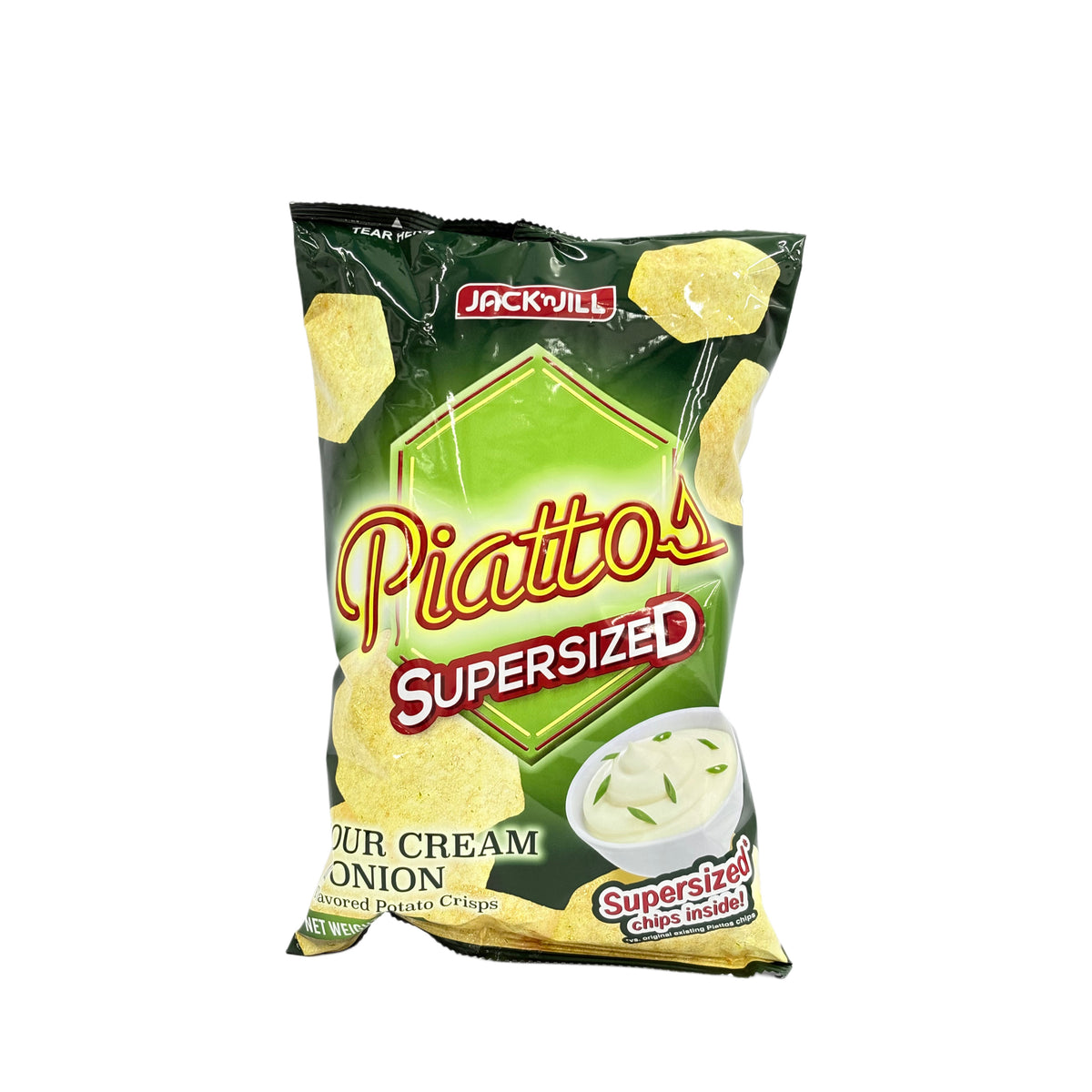 Piattos Sour Cream Super Sized 170 g