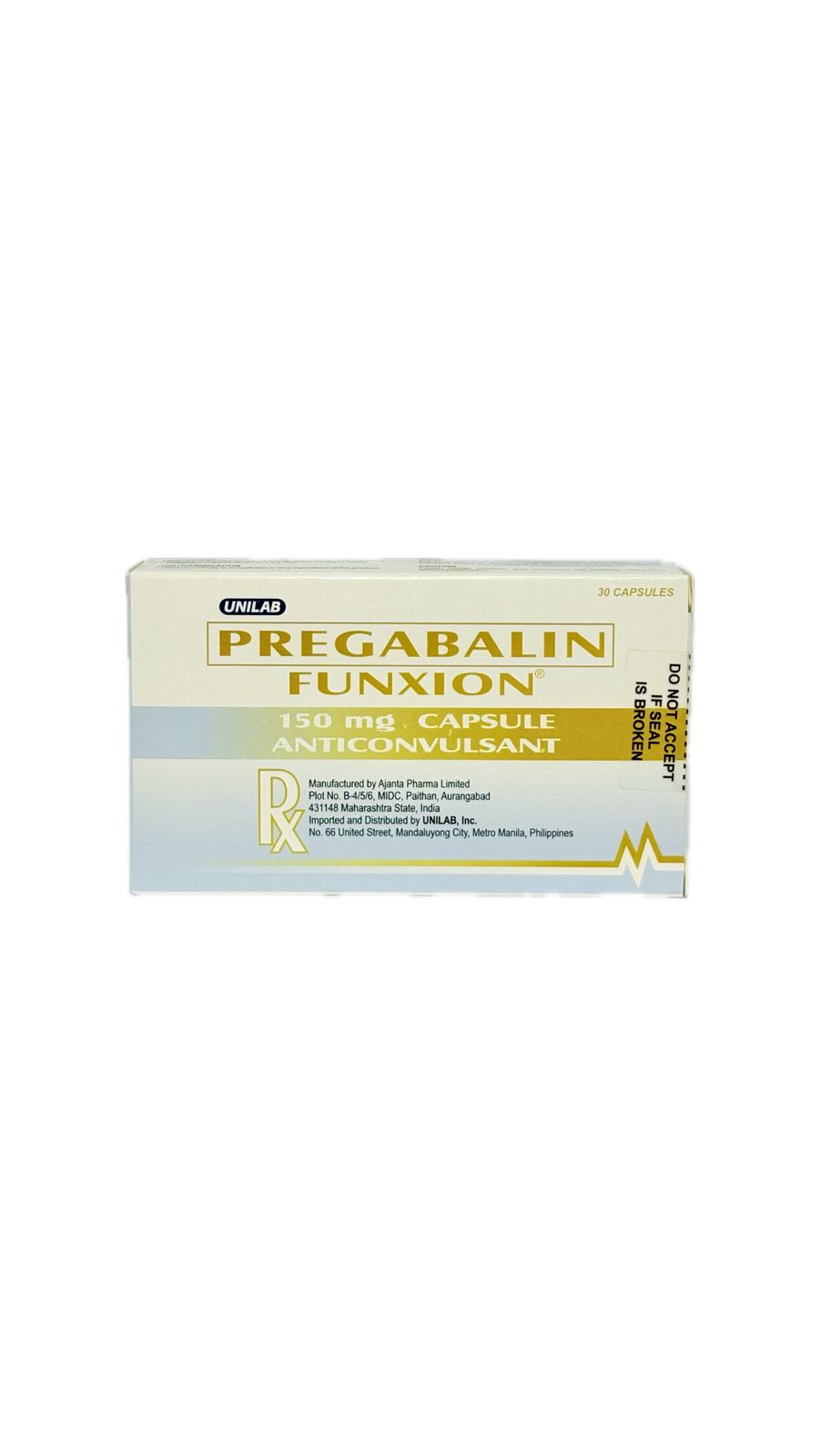 Pregabalin 150MG (FUNXION)