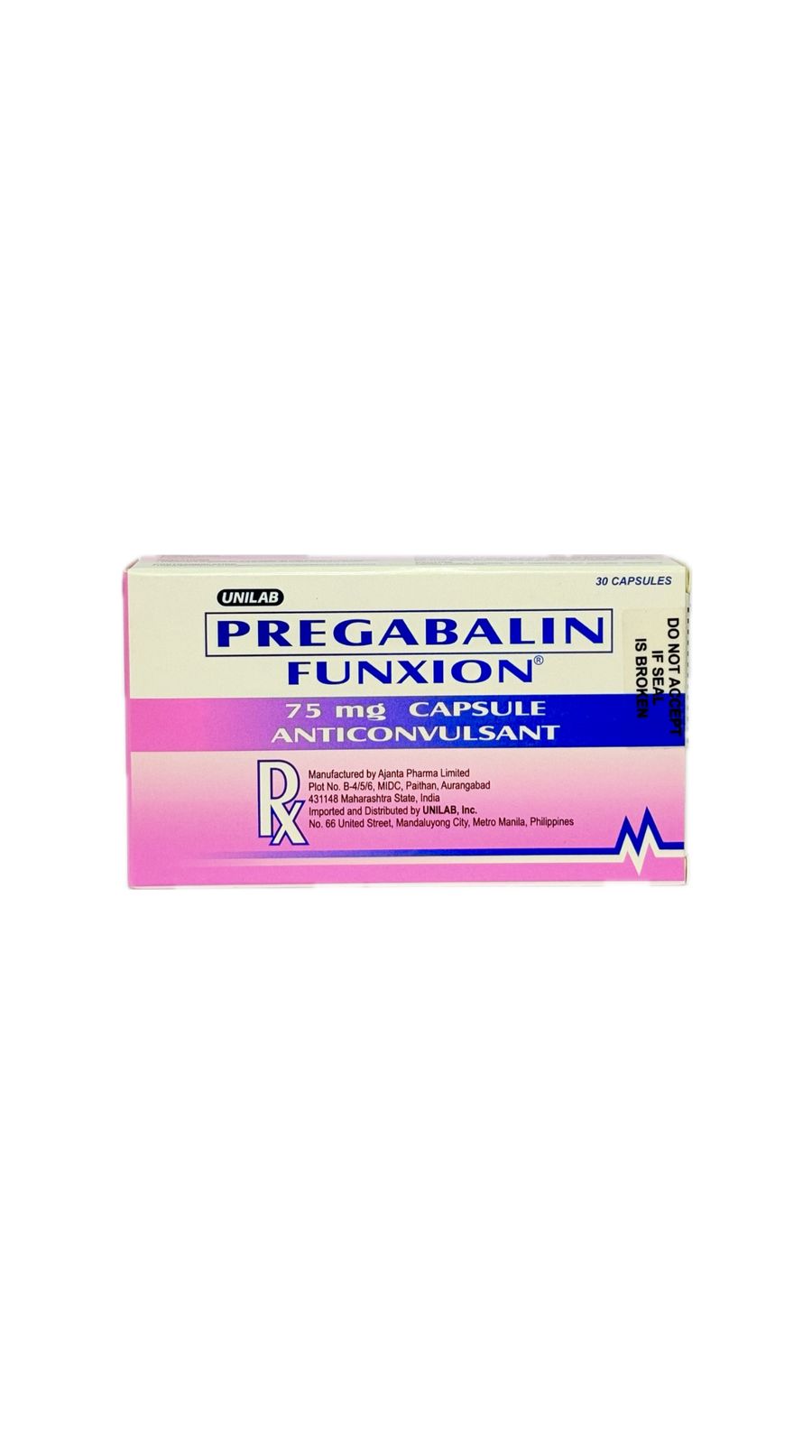 Pregabalin 75MG (FUNXION)