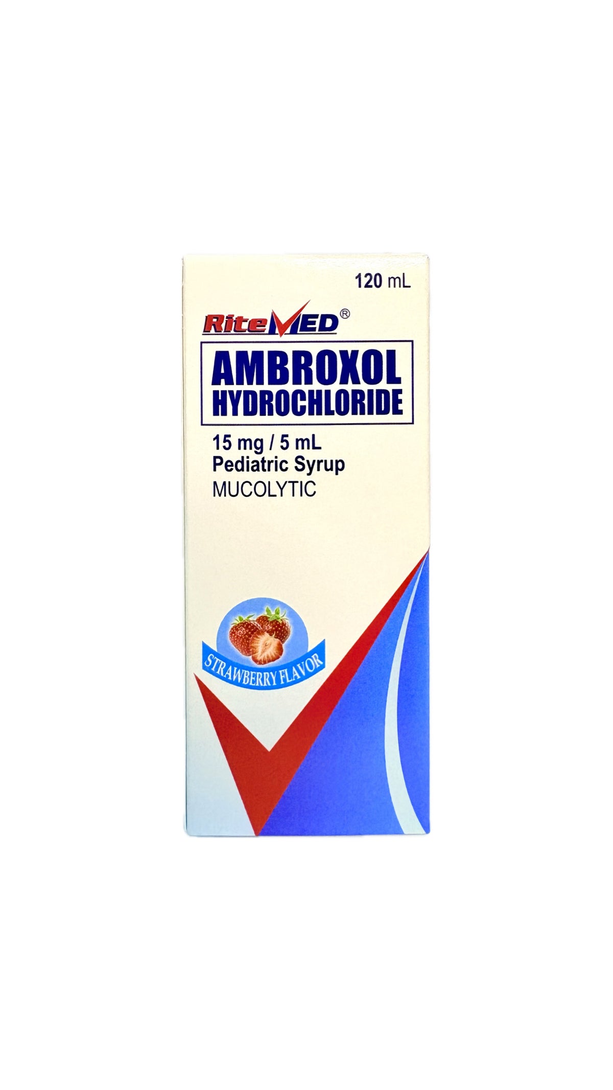 RiteMed AMBROXOL PED SYR 15mg, 120mL