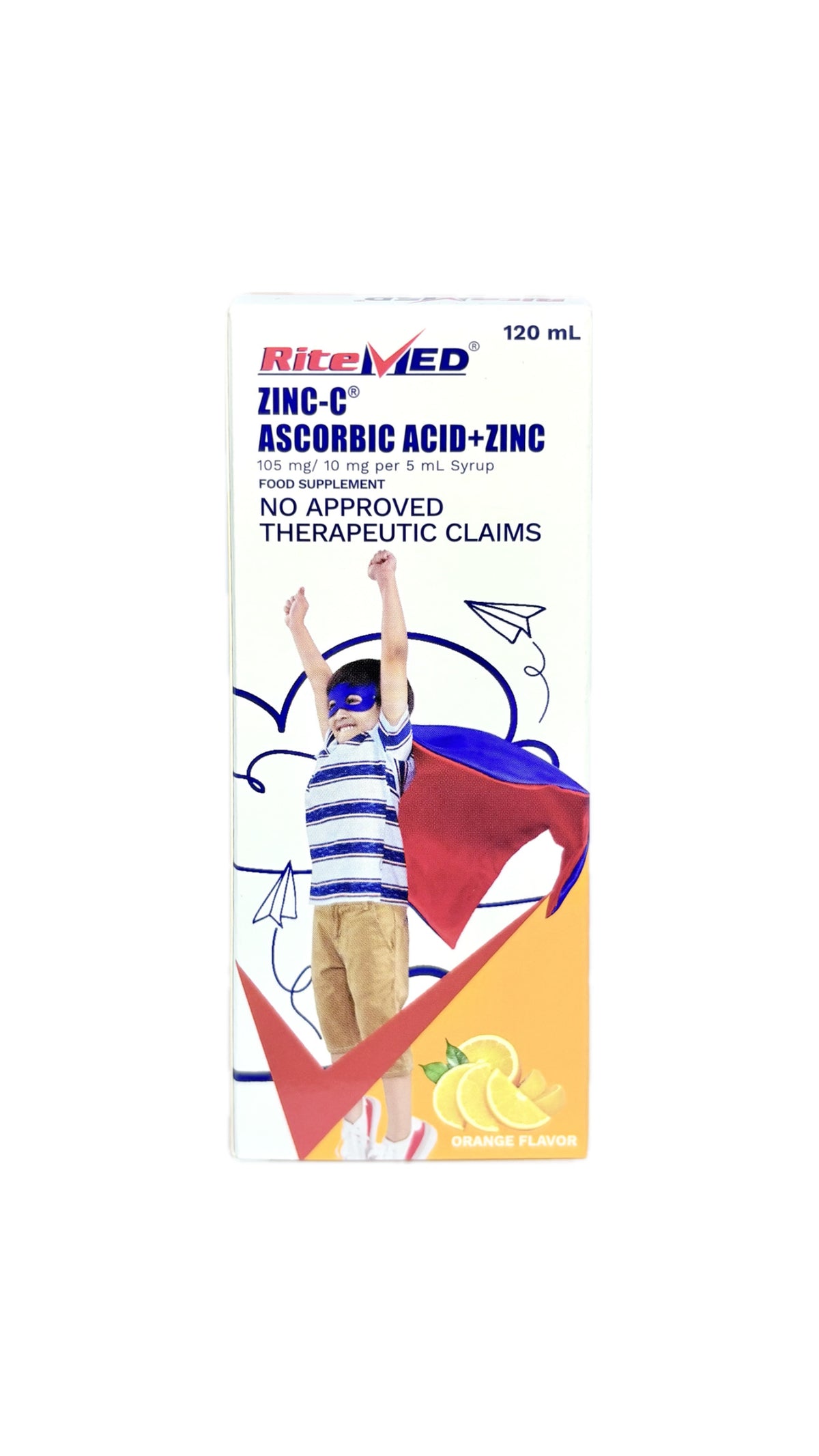 RiteMed ZINC-C ASCORBIC SYR 120mL
